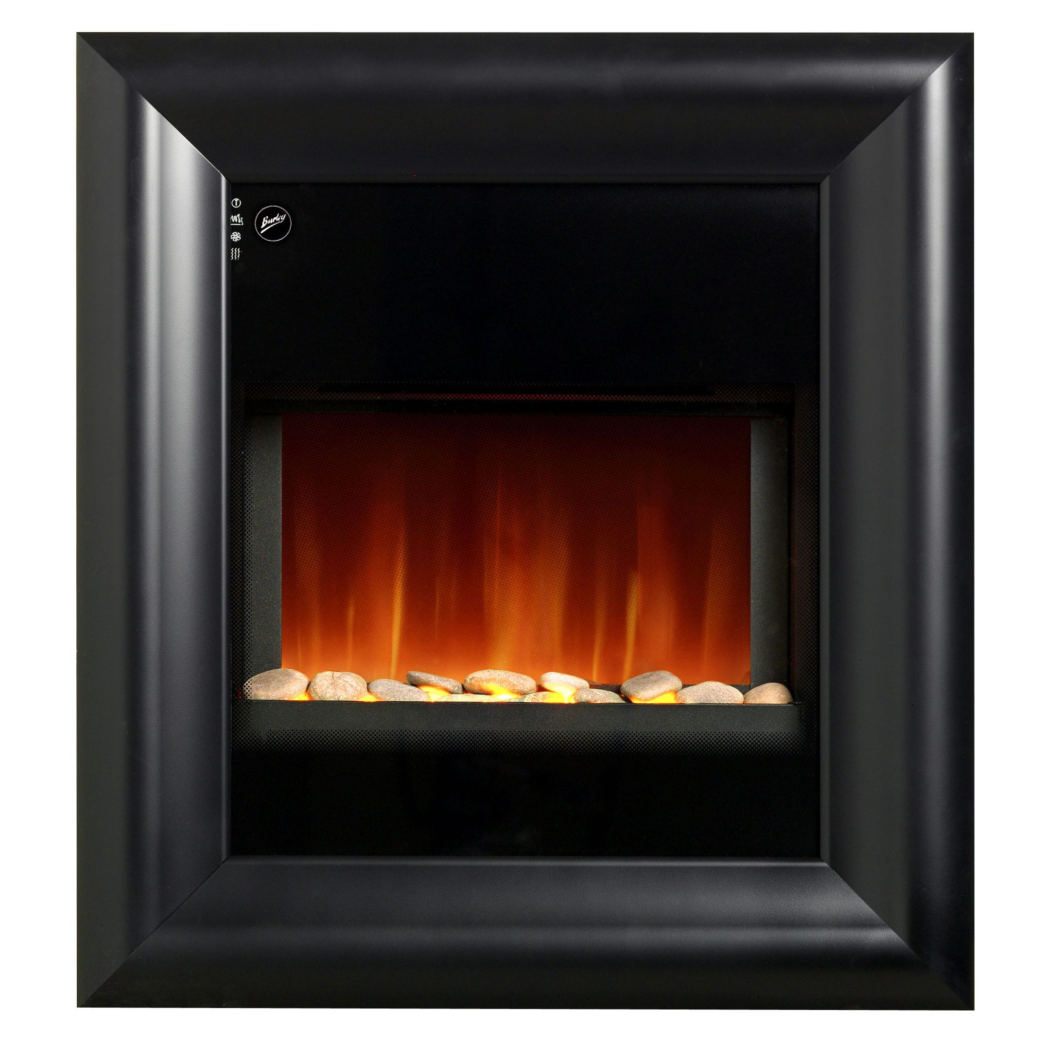 Burley FuelEffect Electric Fire Greetham 556S Black