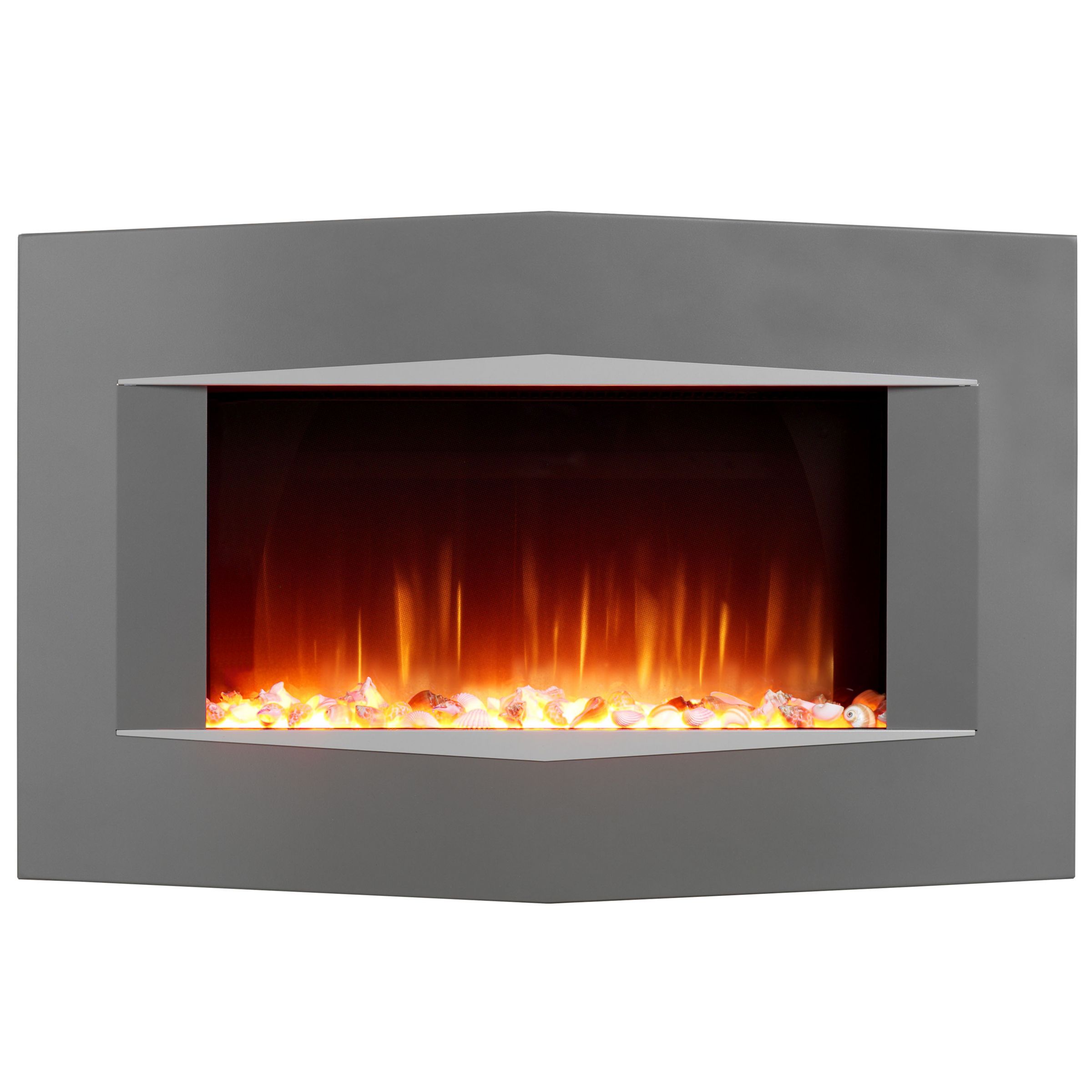 Burley FuelEffect Electric Fire Pilton 512R Dark Grey