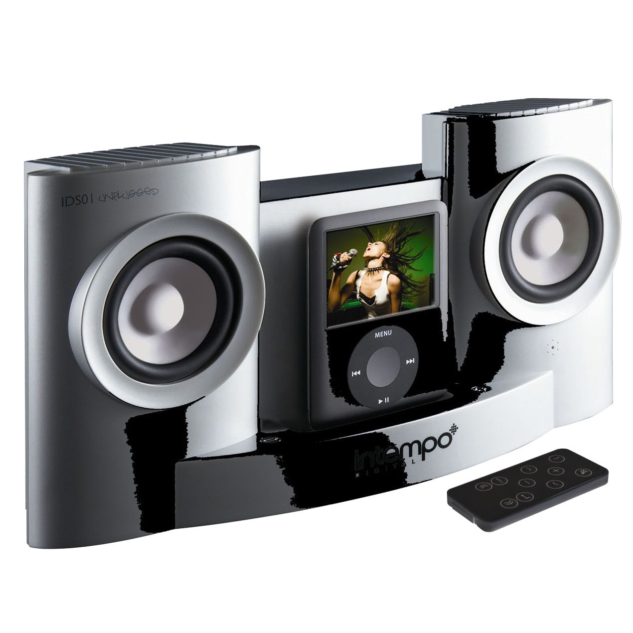 Intempo IDS01 Unplugged iPod Dock, Silver