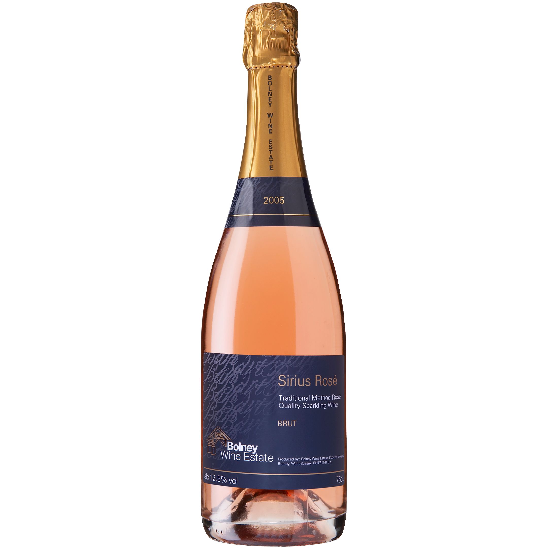 Bolney Wine Estate Sirius Sparkling Rosé Brut 2005 West Sussex, England at John Lewis