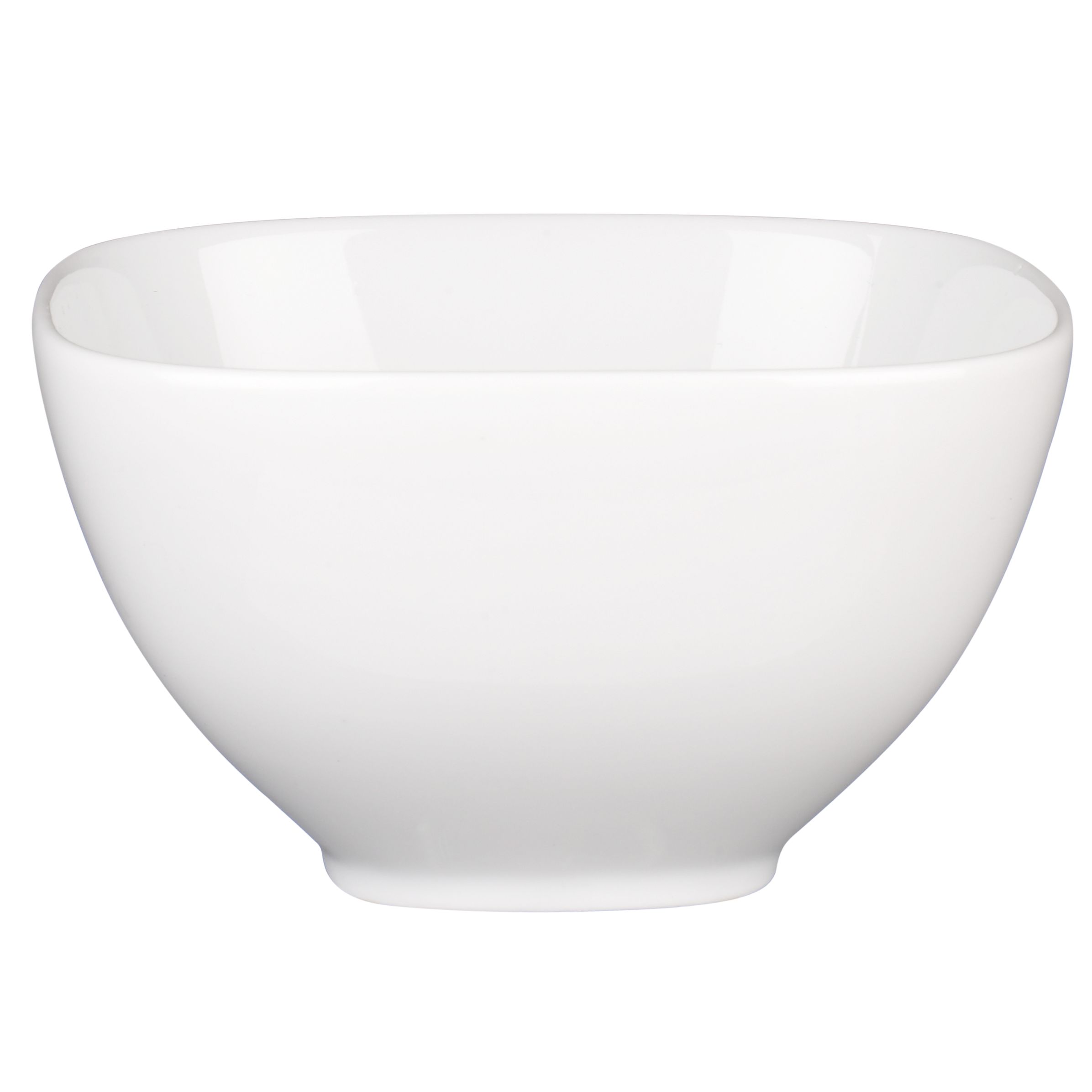 Denby White Squares Rice Bowl