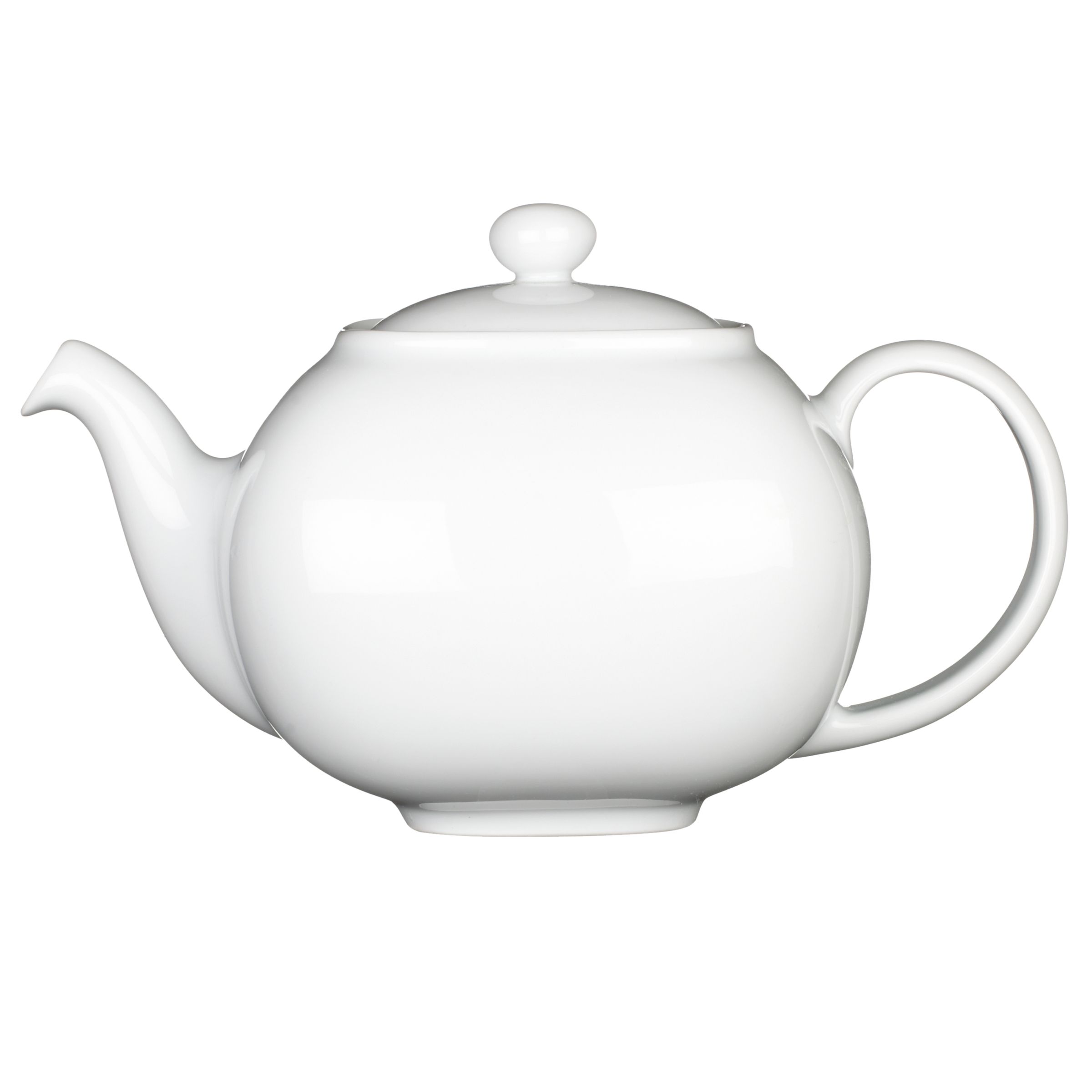 Denby White Squares Teapot 11L