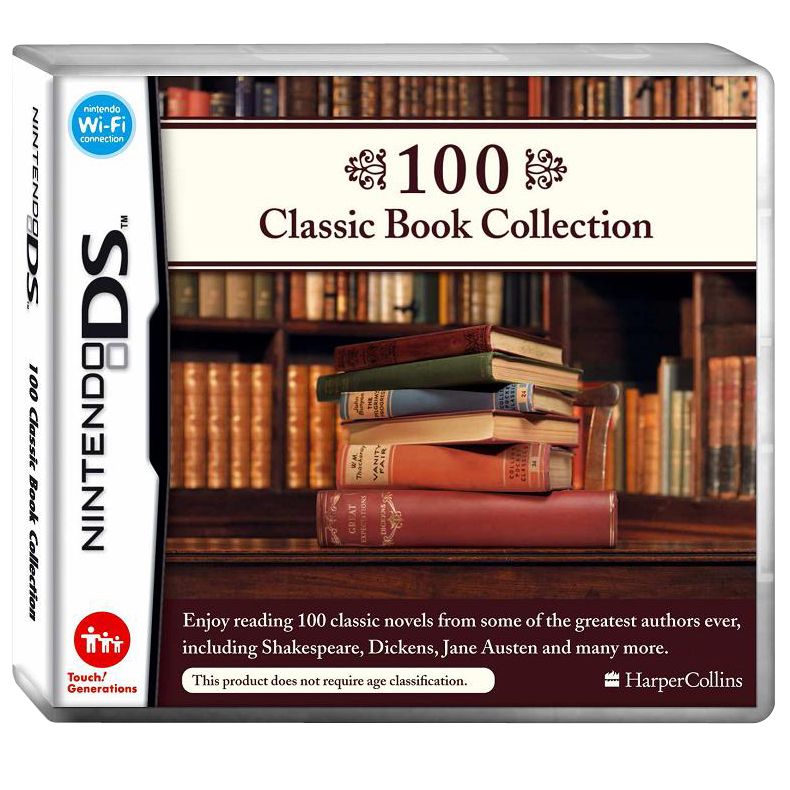 100 Classic Book Collection for Nintendo DS