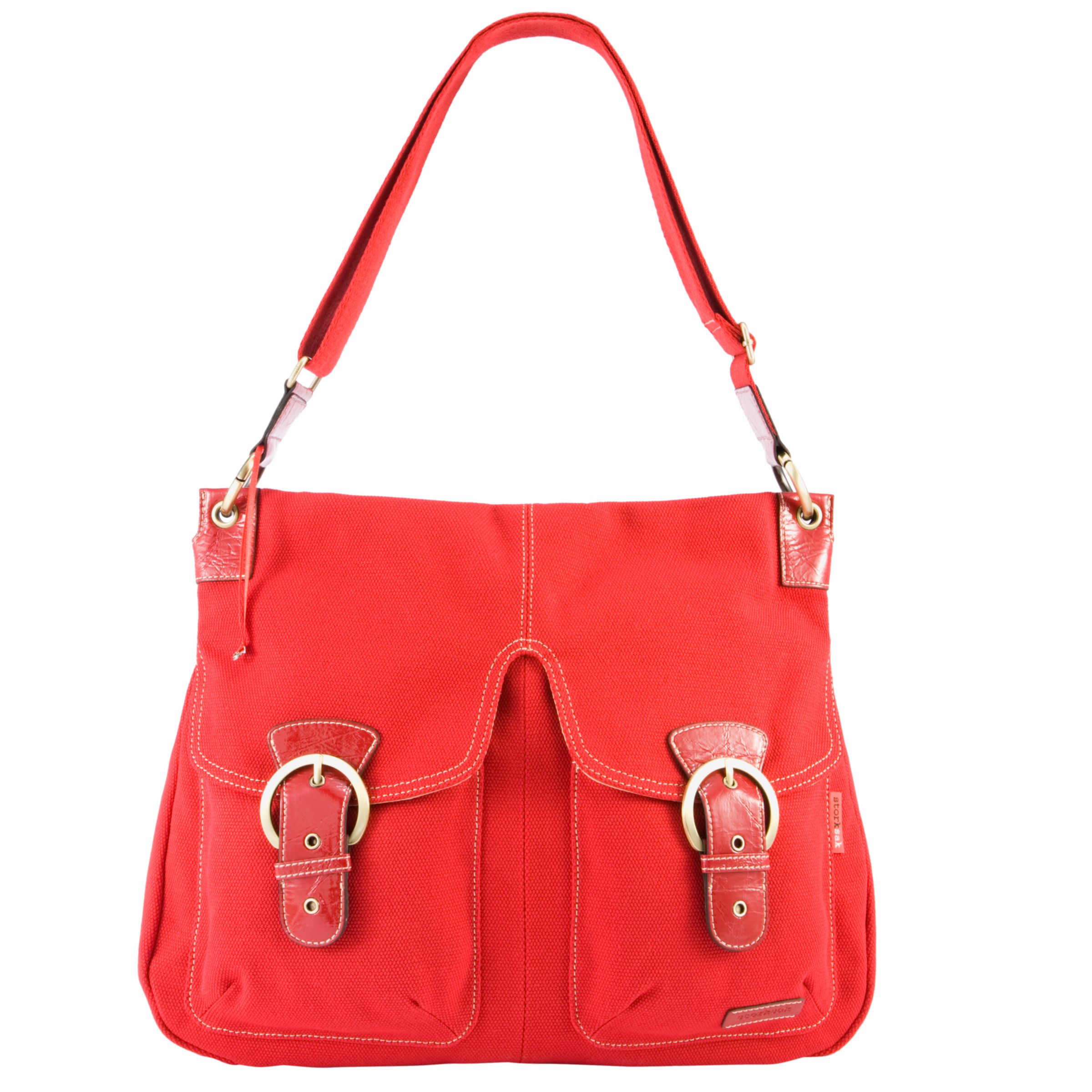 Storksak Jess Canvas Changing Bag, Red