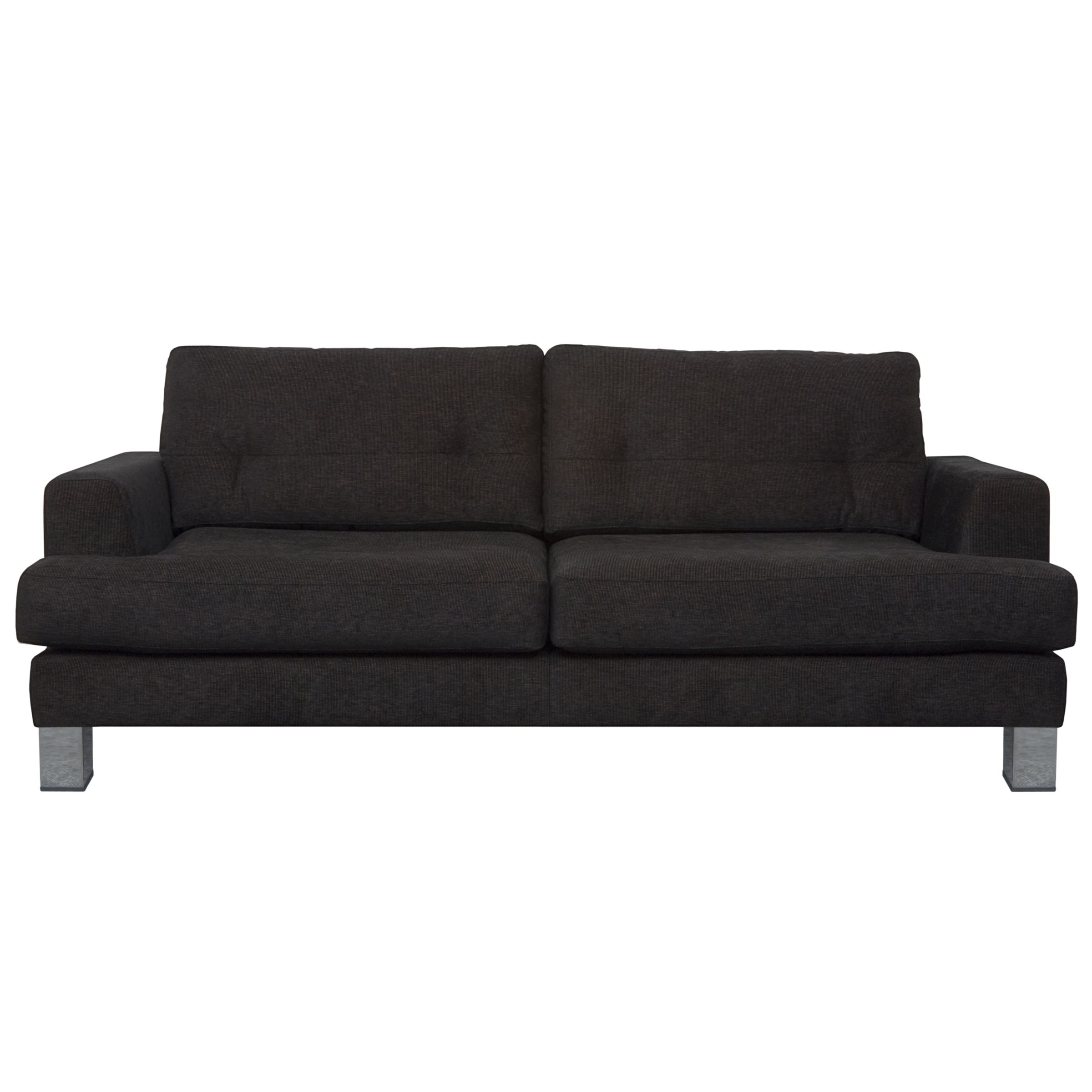 John Lewis Dublin Large Sofa, Onyx at John Lewis