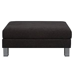 John Lewis Dublin Footstool, Onyx at John Lewis