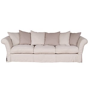 John Lewis Durban Large Sofa, Beige