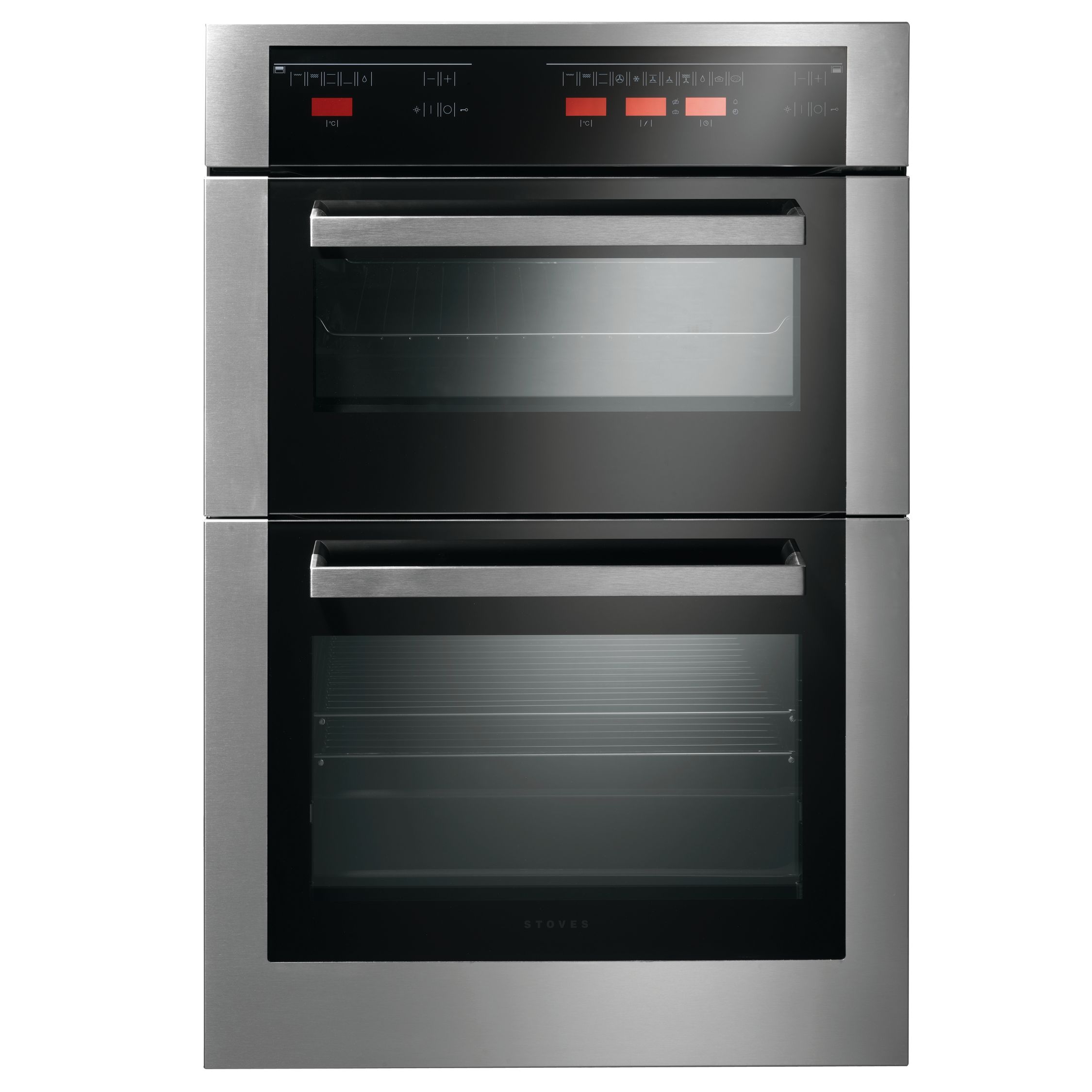 Stoves S7-E900MF Double Electric Oven, Stainless Steel at John Lewis