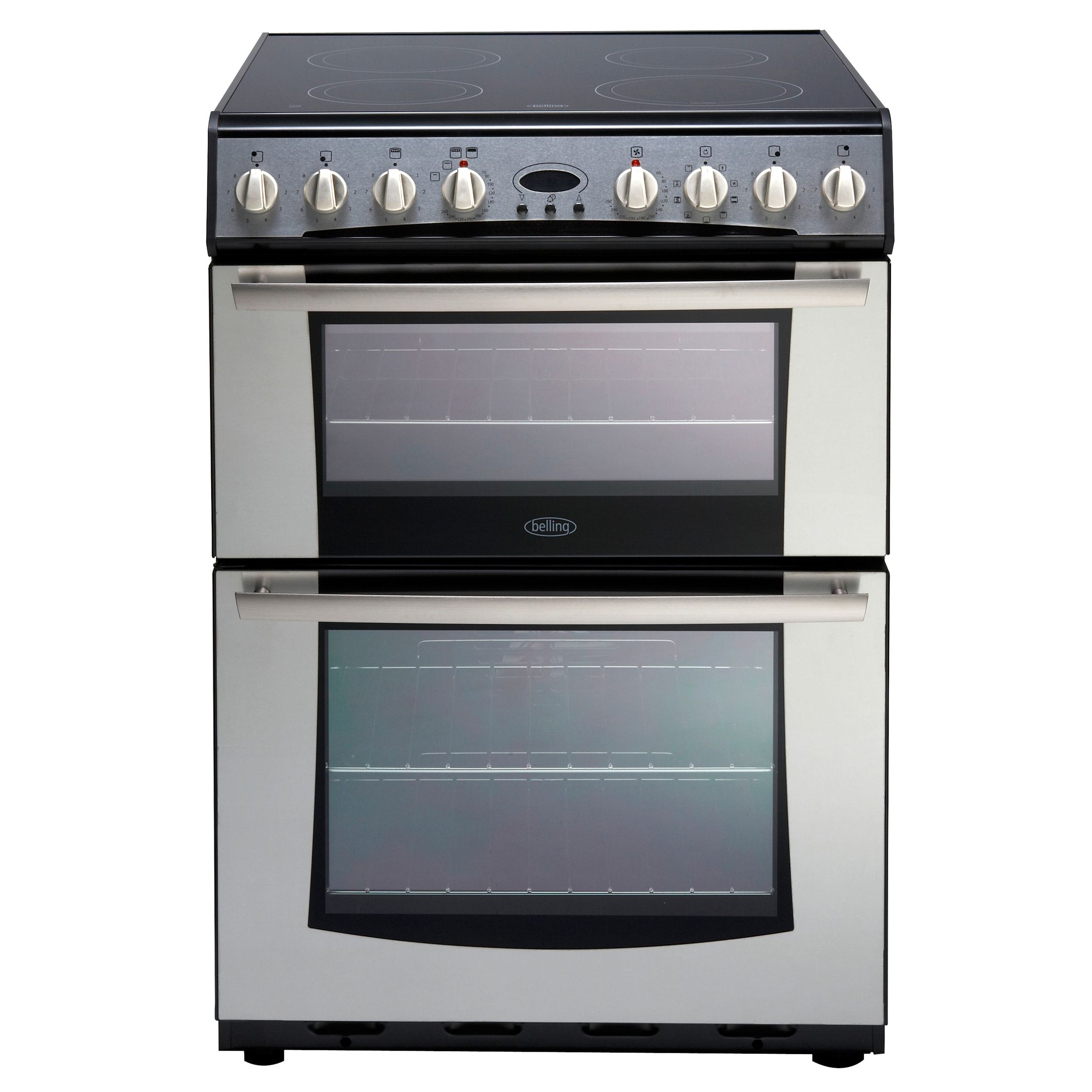 Belling 668 Electric Cooker Stainless Steel