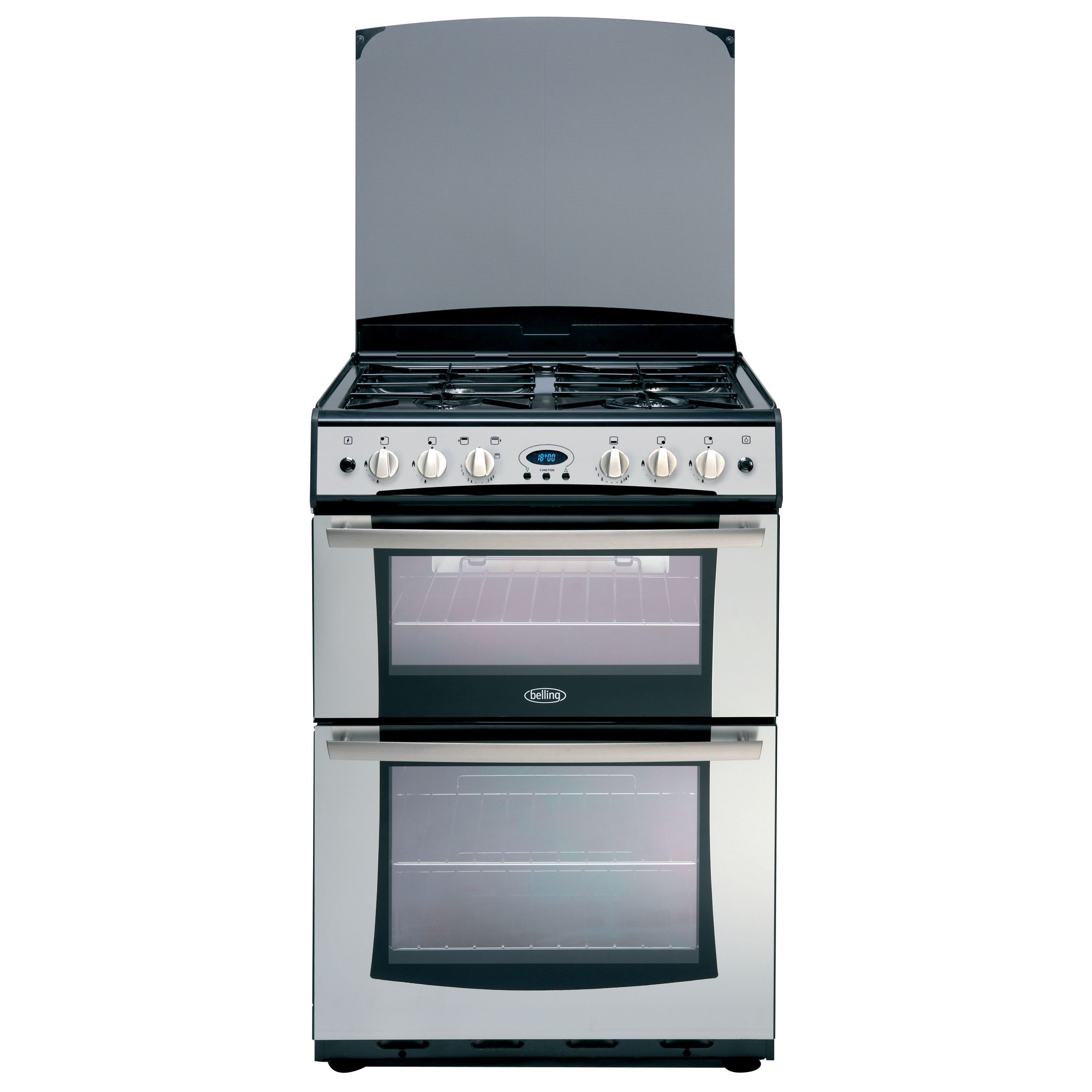 Belling 778 Gas Cooker, Stainless Steel