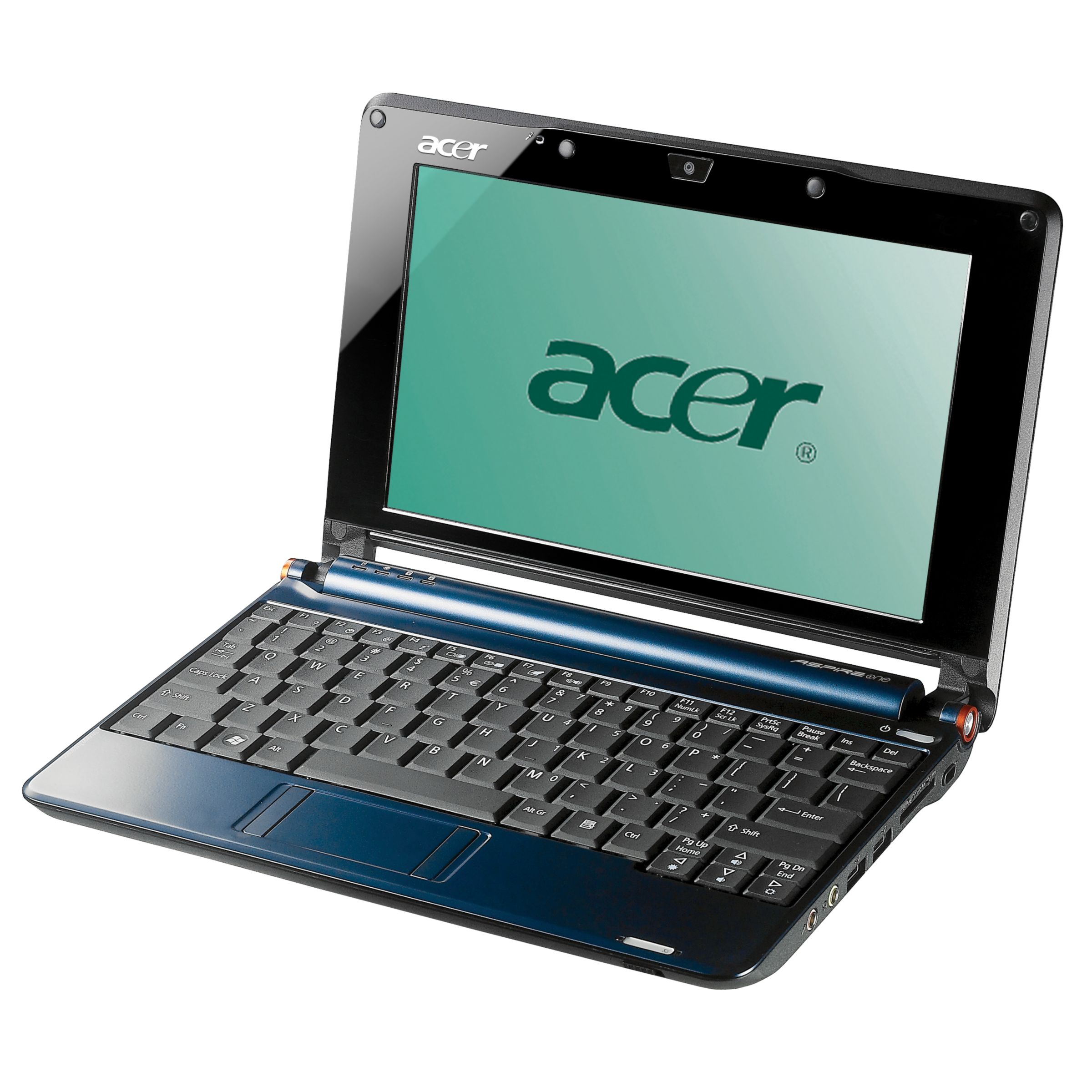 New Acer Aspire One Netbook 1.6GHz with 8.9 Inch Display Linux OS Blue