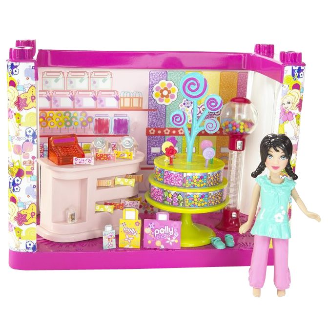 Polly Pocket Stackable Mall Stores, Crissy's Candy Shop