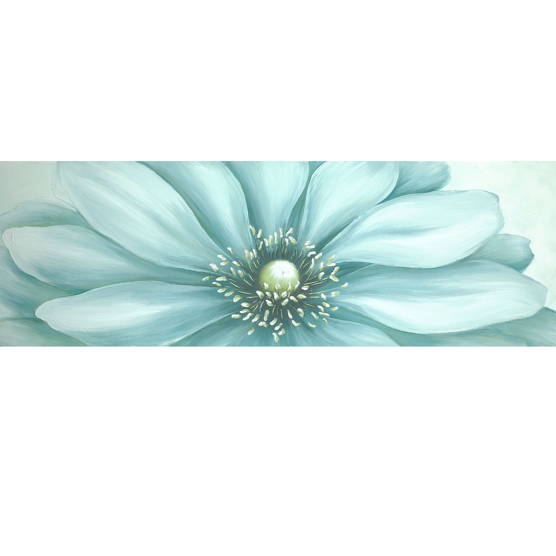 Blue Bloom Picture 50x150cm
