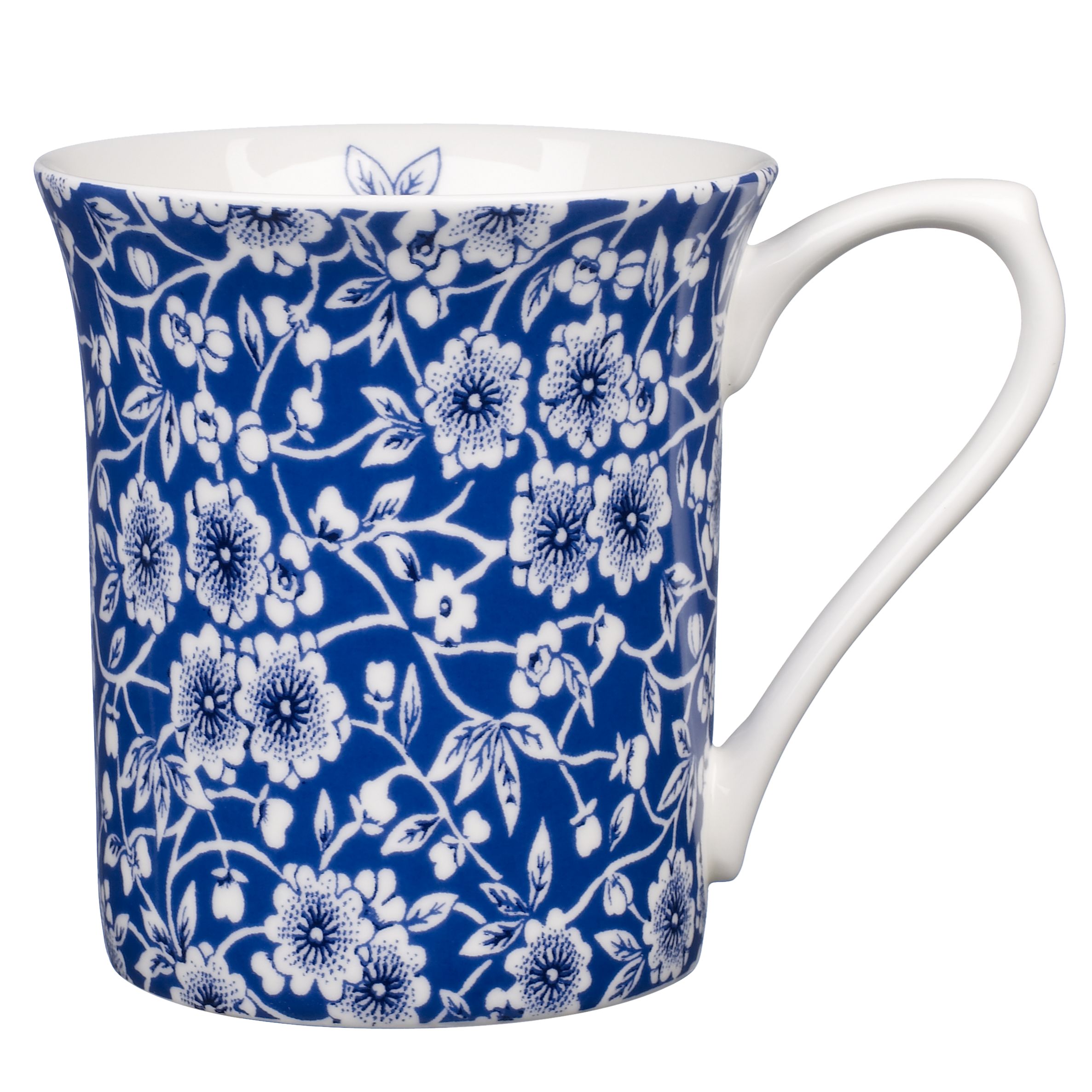 Churchill Victorian Calico Mug, Blue