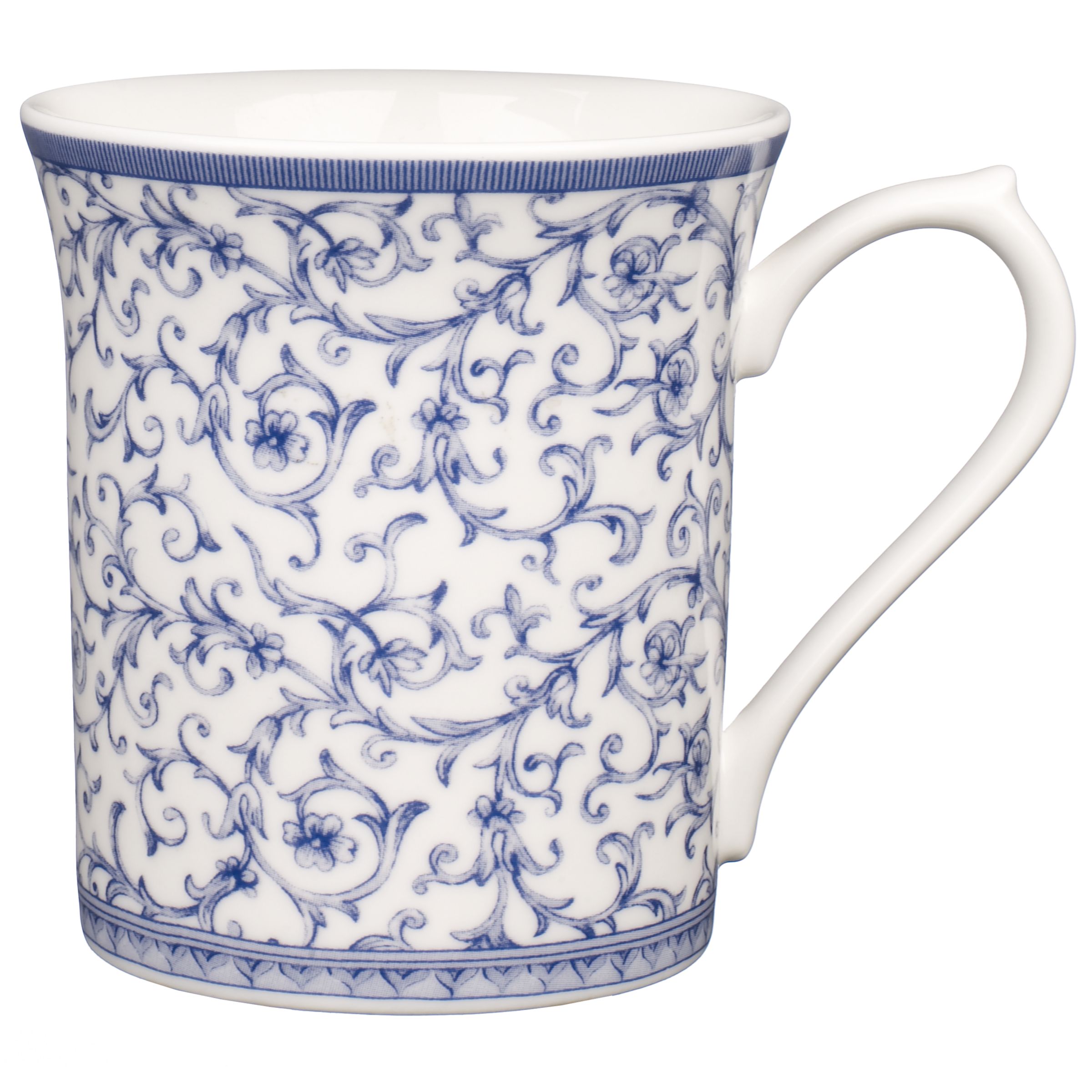 Churchill Arabesque Mug Blue Story