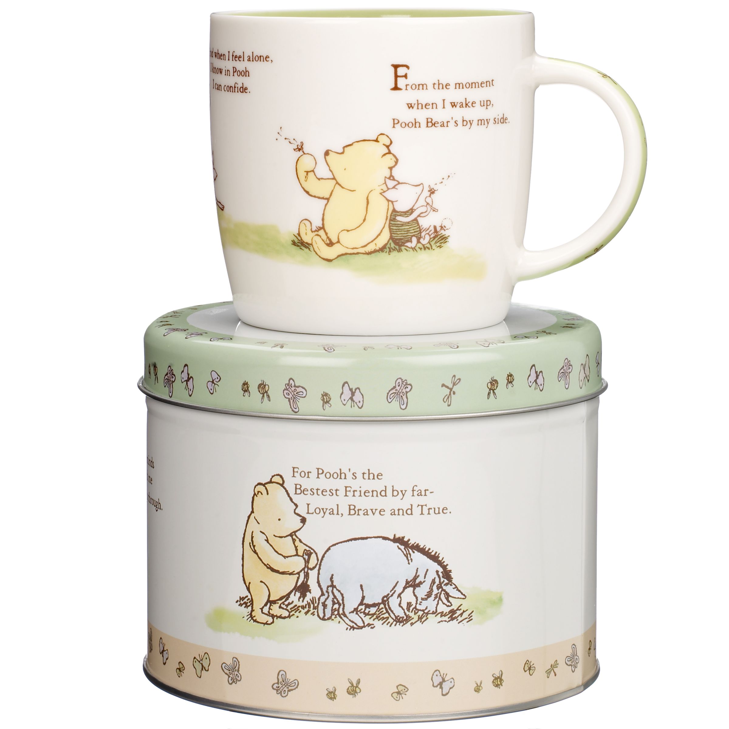 John Lewis Disneys Winnie the Pooh Mug in Tin