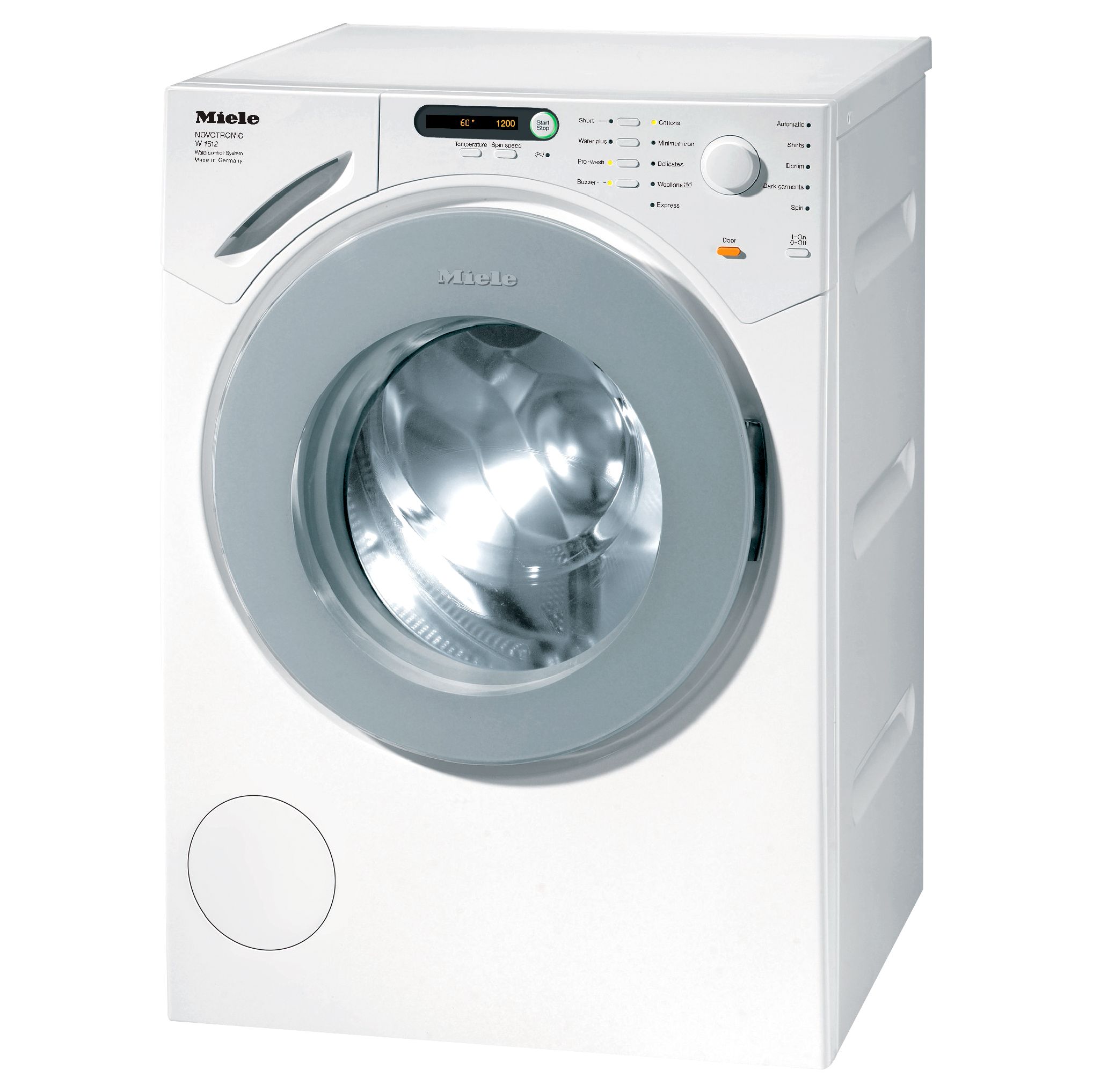 Miele W1613 Washing Machine, White at John Lewis