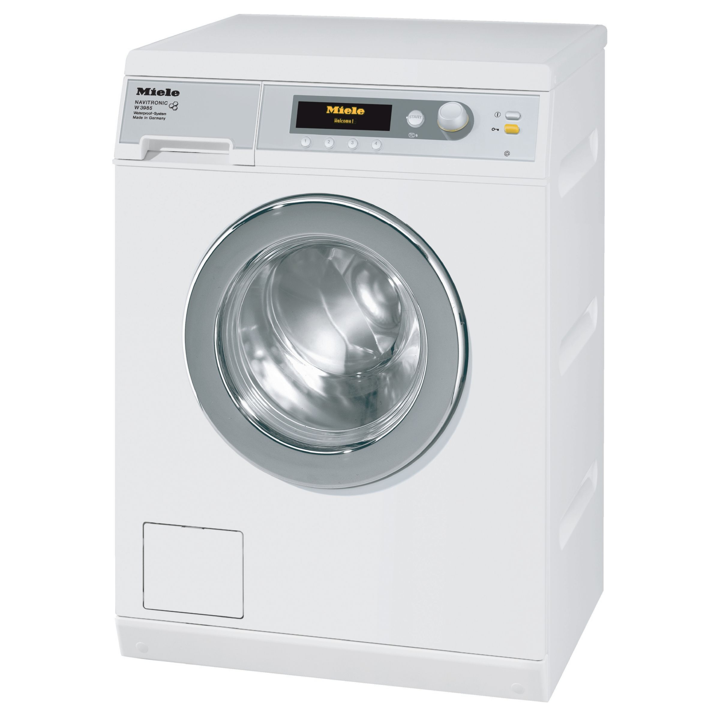 Miele W3985 WPS Washing Machine, White at JohnLewis