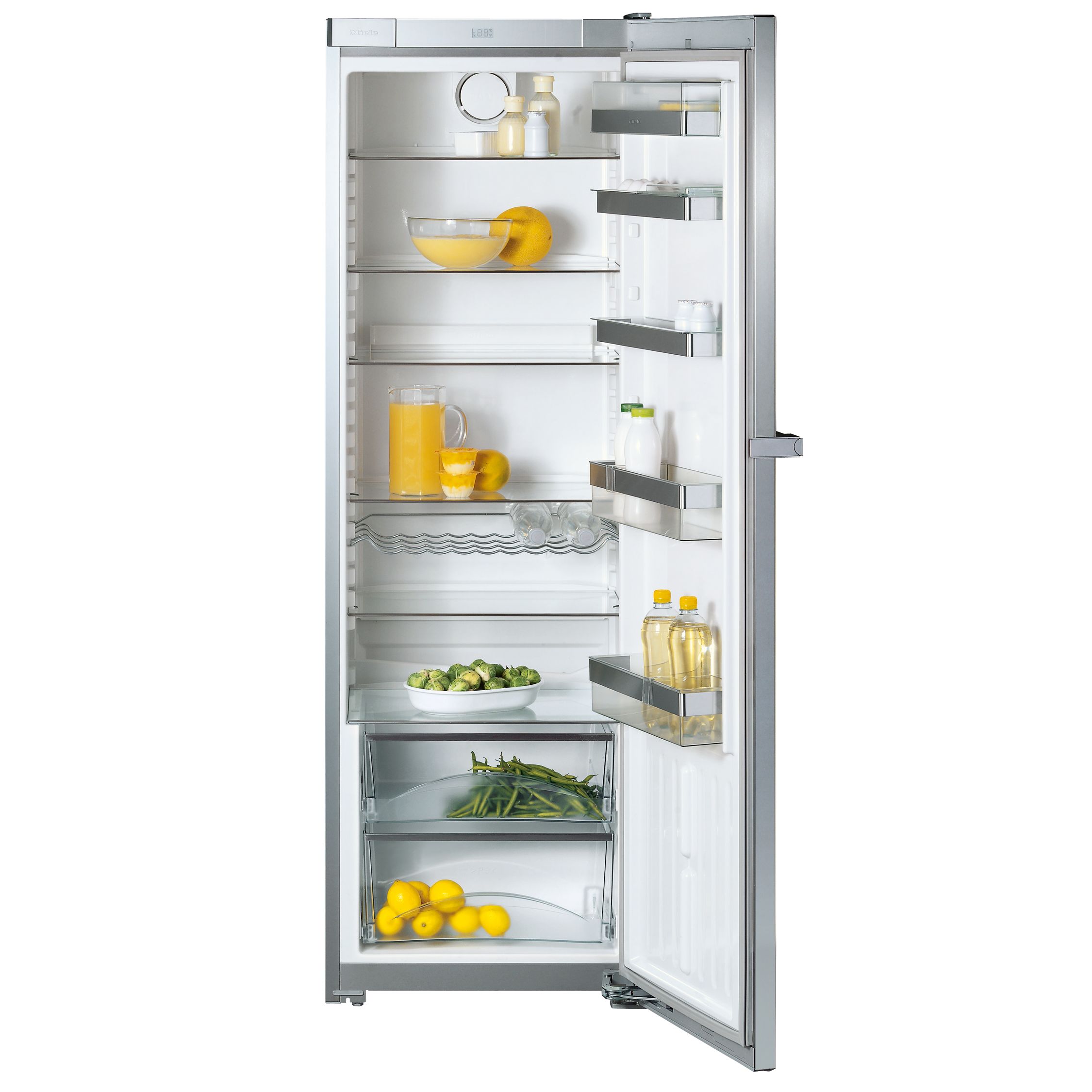 Miele K14820SDed Larder Fridge, Stainless Steel at John Lewis