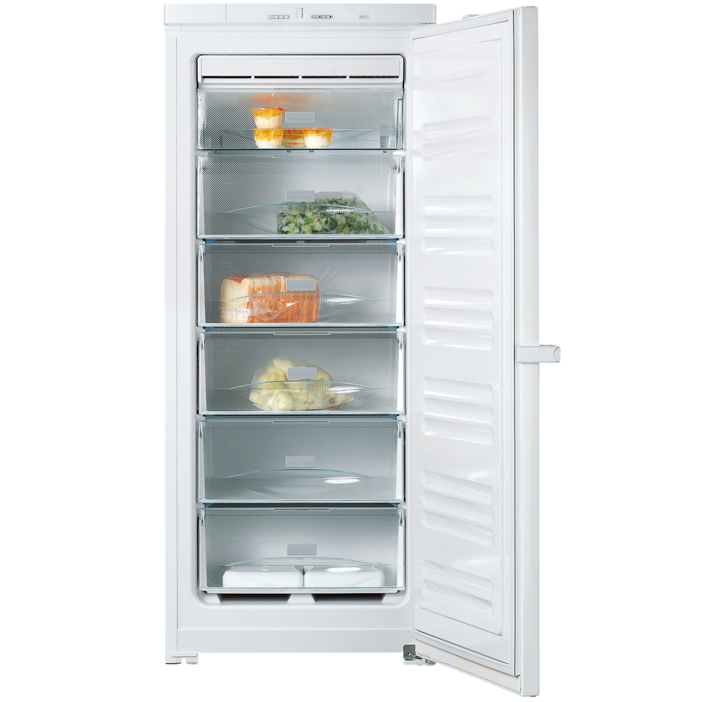 Miele FN12420S Freezer, White at John Lewis