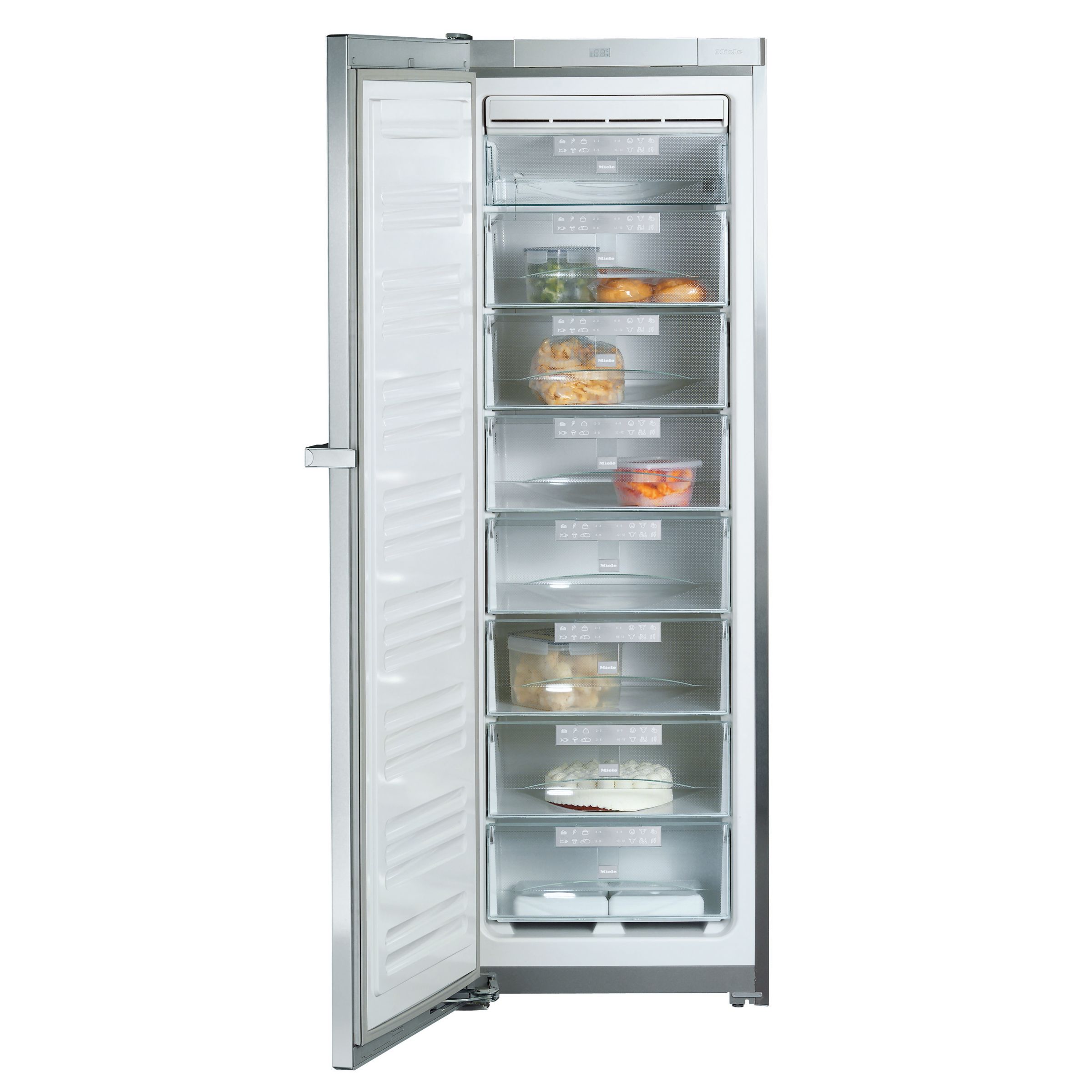 Miele FN14827Sed Freezer Stainless Steel