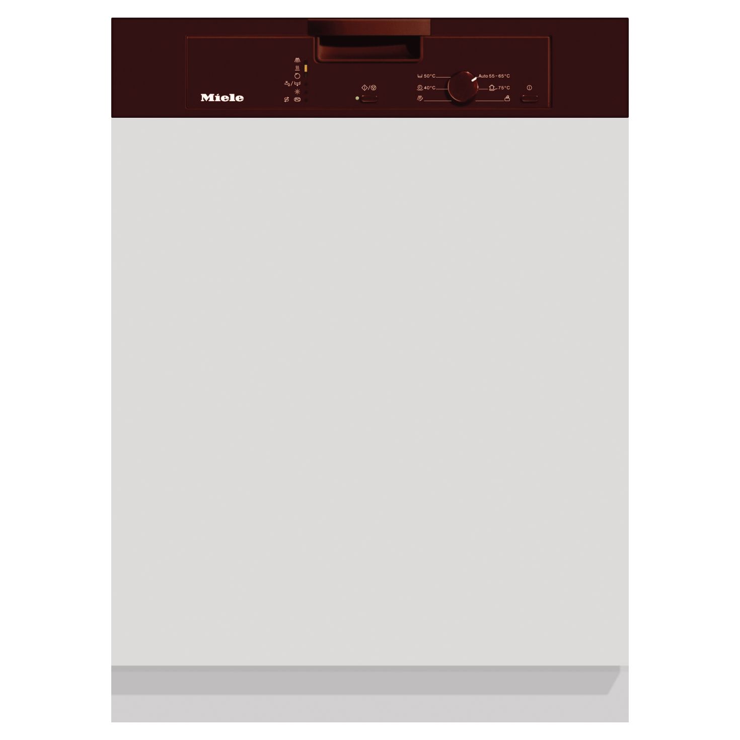 Miele G1022i Semi-Integrated Dishwasher, Brown at John Lewis