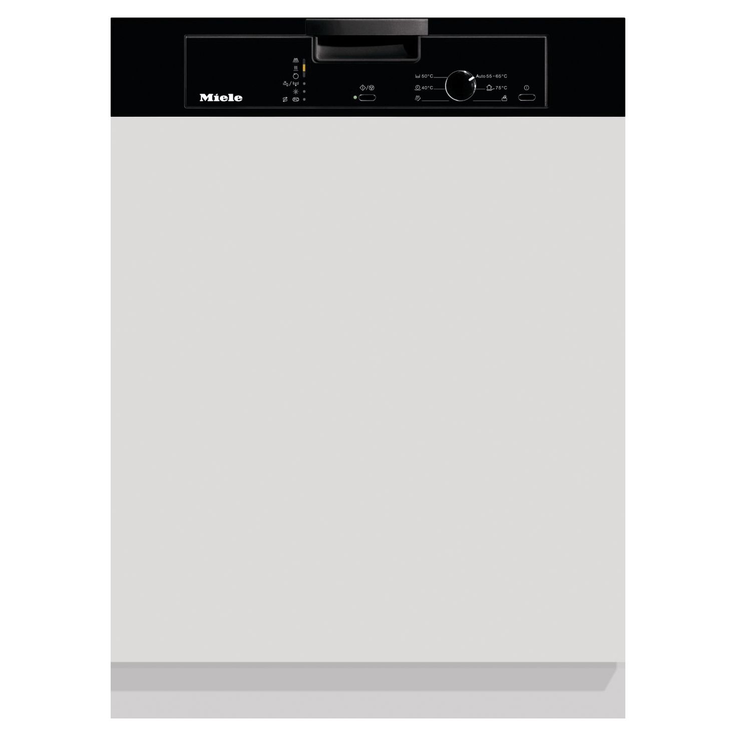 Miele G1022i Semi-Integrated Dishwasher, Black at John Lewis