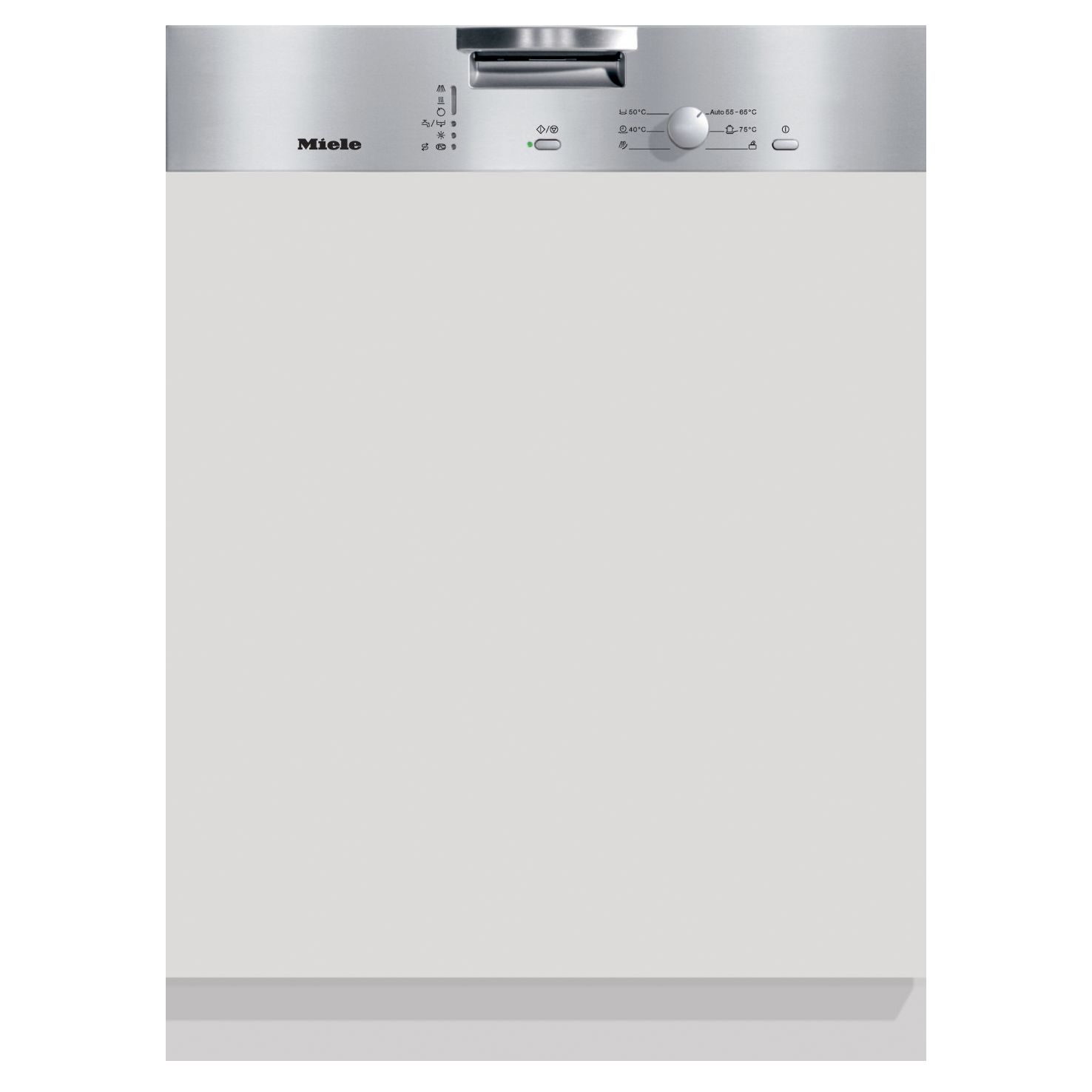 Miele G1022i Semi-Integrated Dishwasher, Stainless Steel at John Lewis