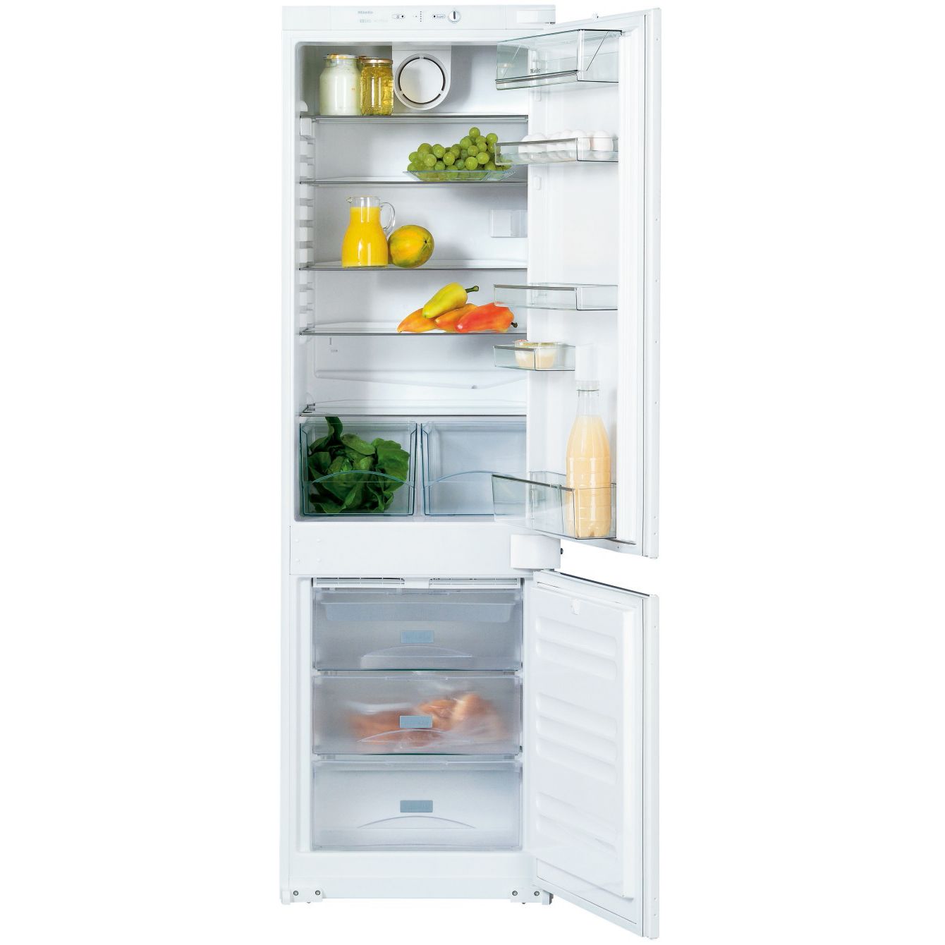 Miele KDN9713iD Integrated Fridge Freezer at John Lewis