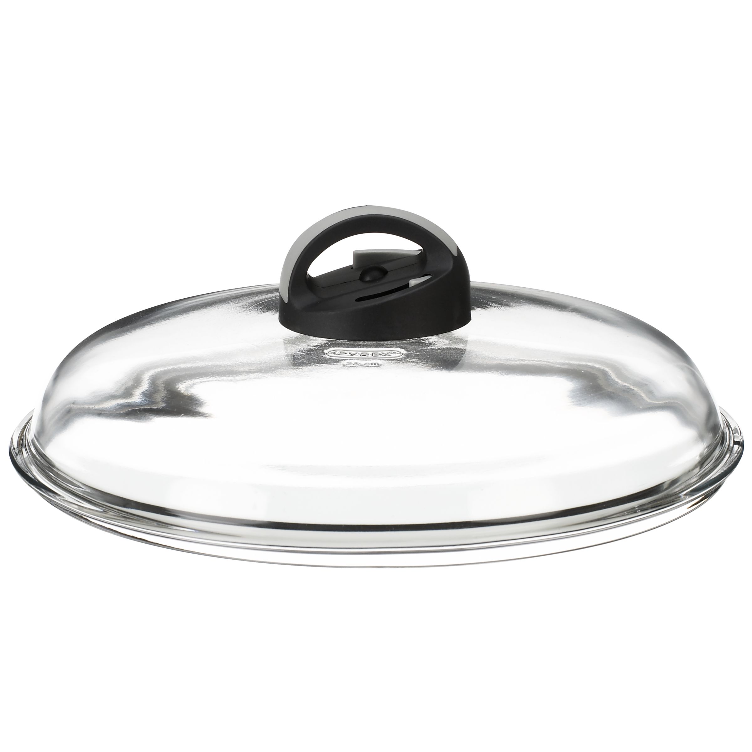 John Lewis Thermopoint Glass Lid, Dia.28cm