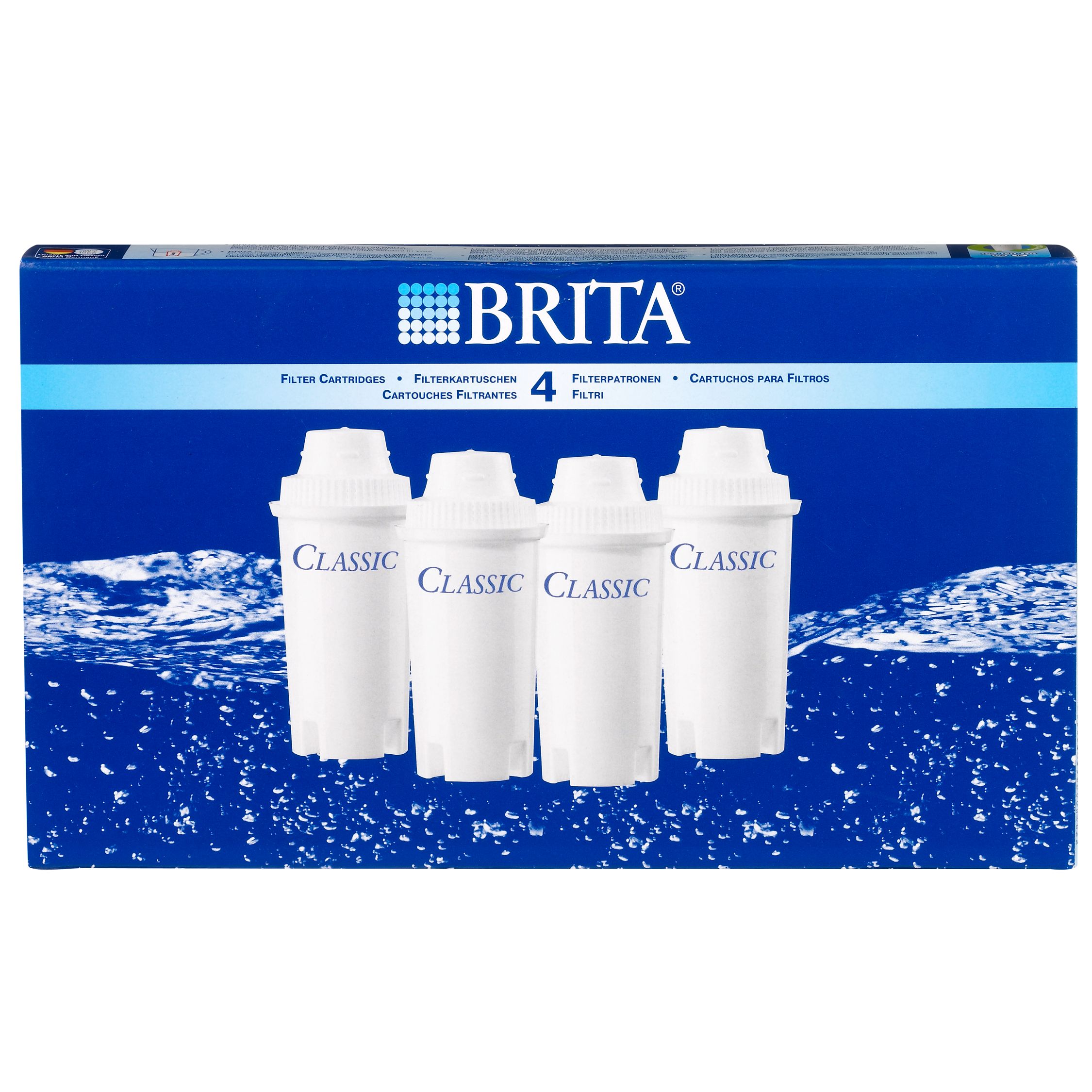 Brita Classic Filter Cartridges Pack of 4