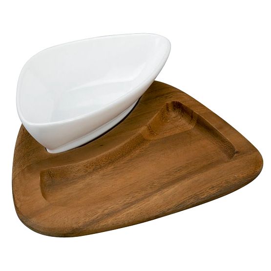 John Lewis Acacia Individual ChipnDip