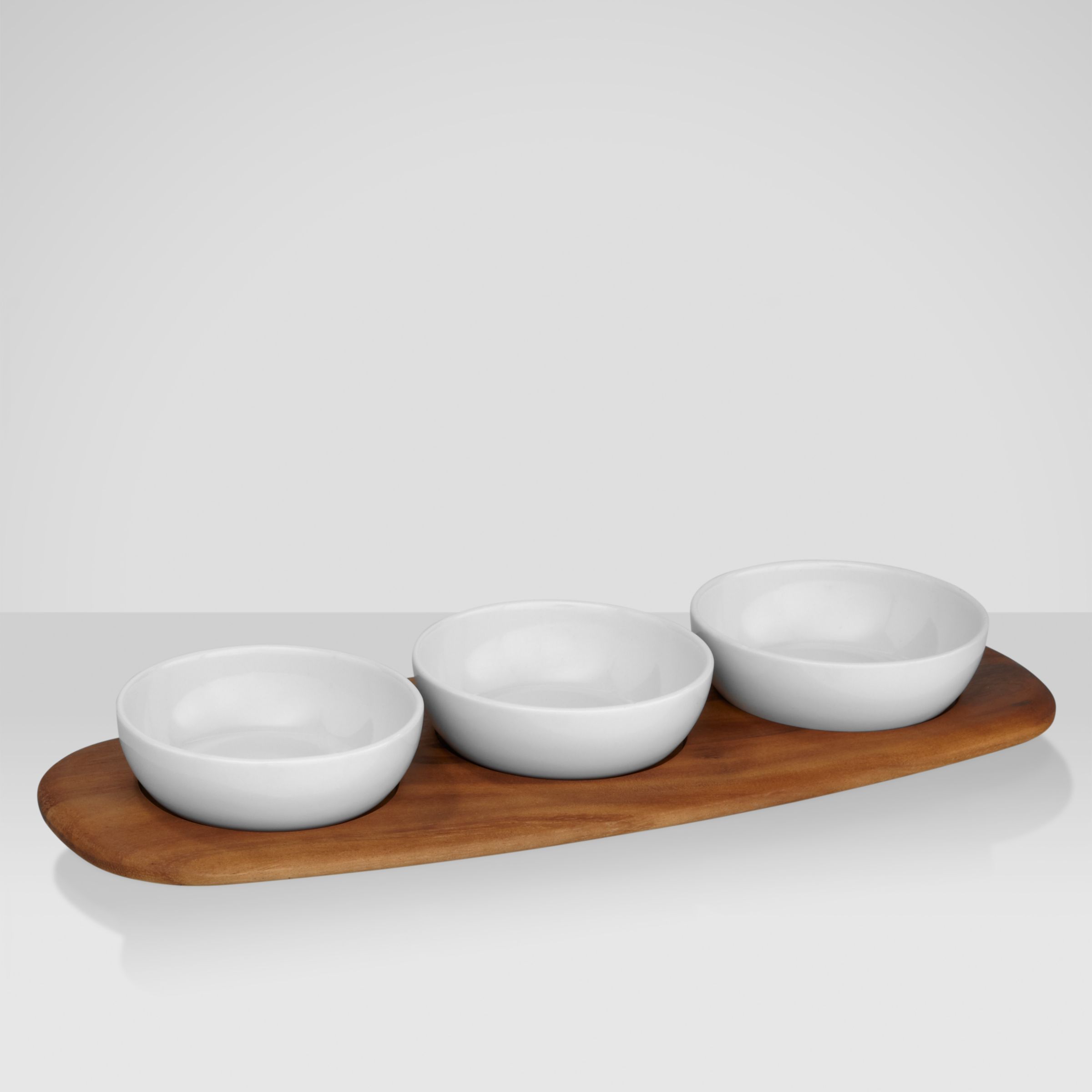 Acacia 3 Piece ChipnDip Set