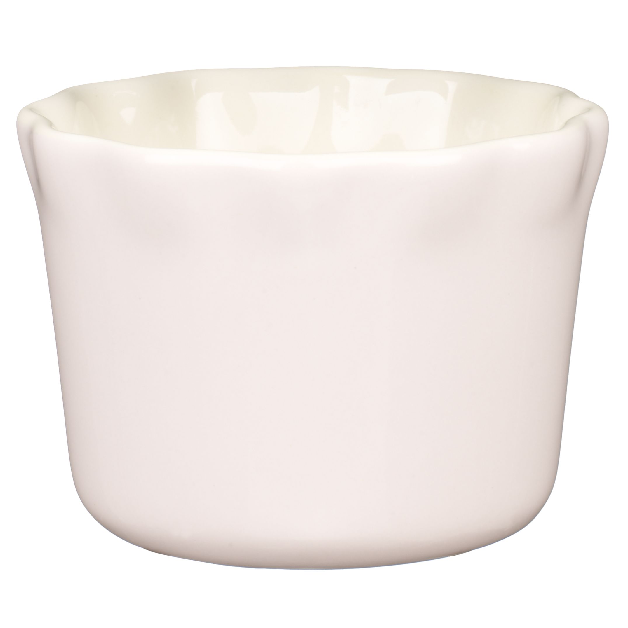 John Lewis Fluted Ramekin, Pink