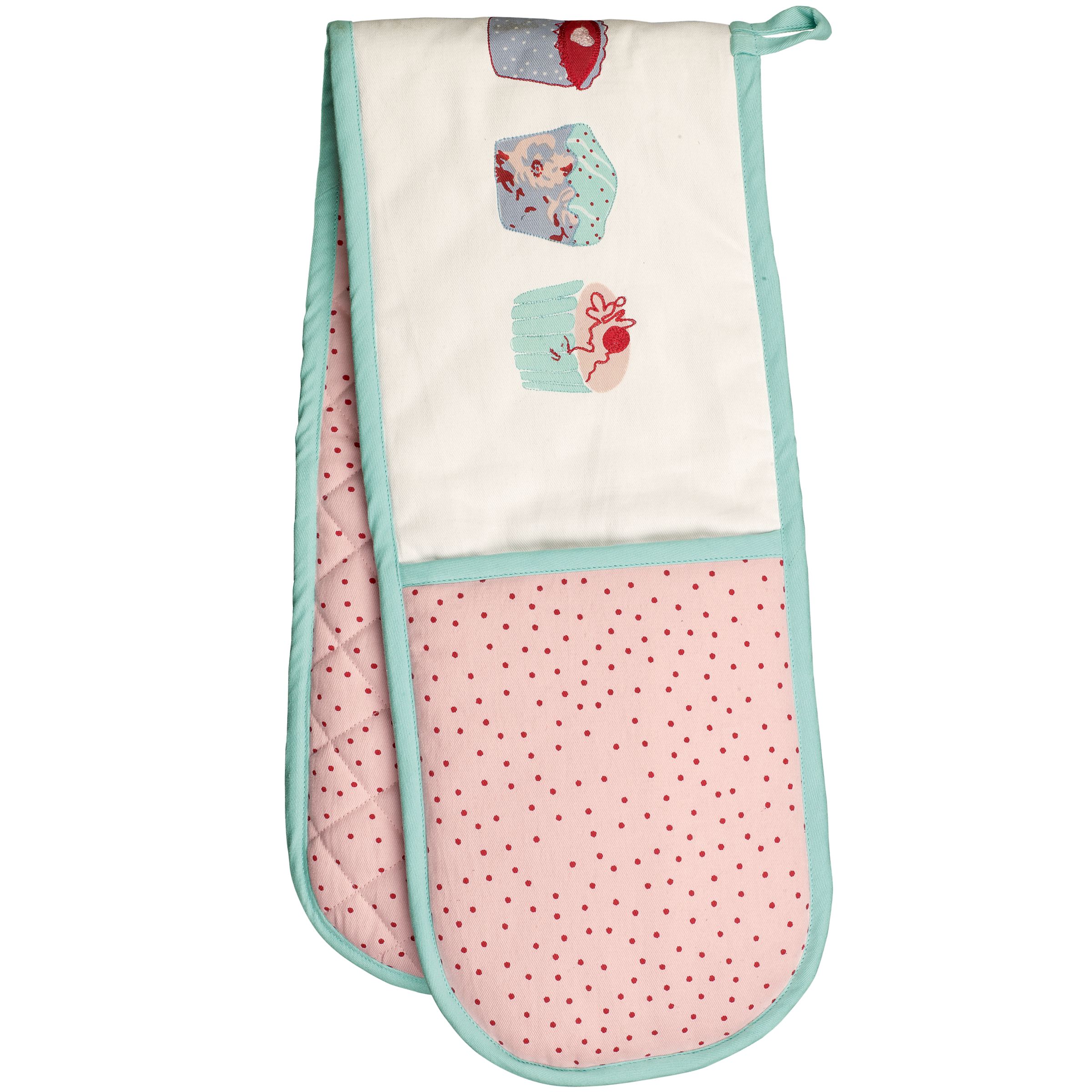 John Lewis Cupcakes Double Oven Gloves
