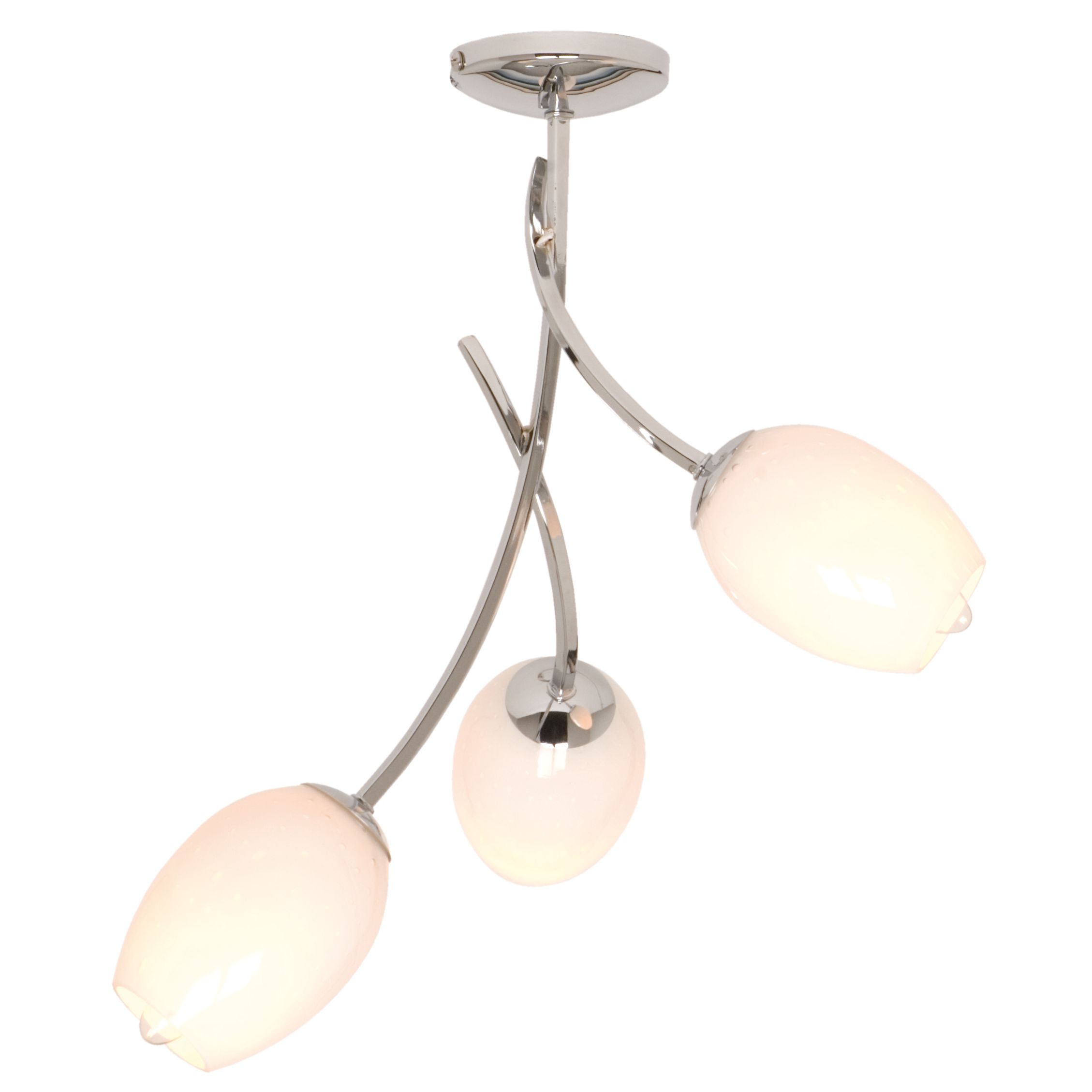 John Lewis Italia Ceiling Light, 3 Arm