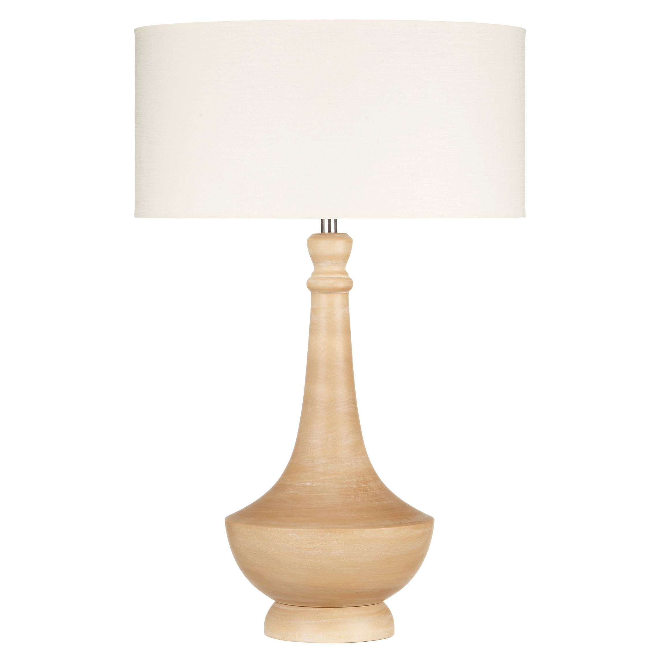 John Lewis Anya Wood Table Lamp
