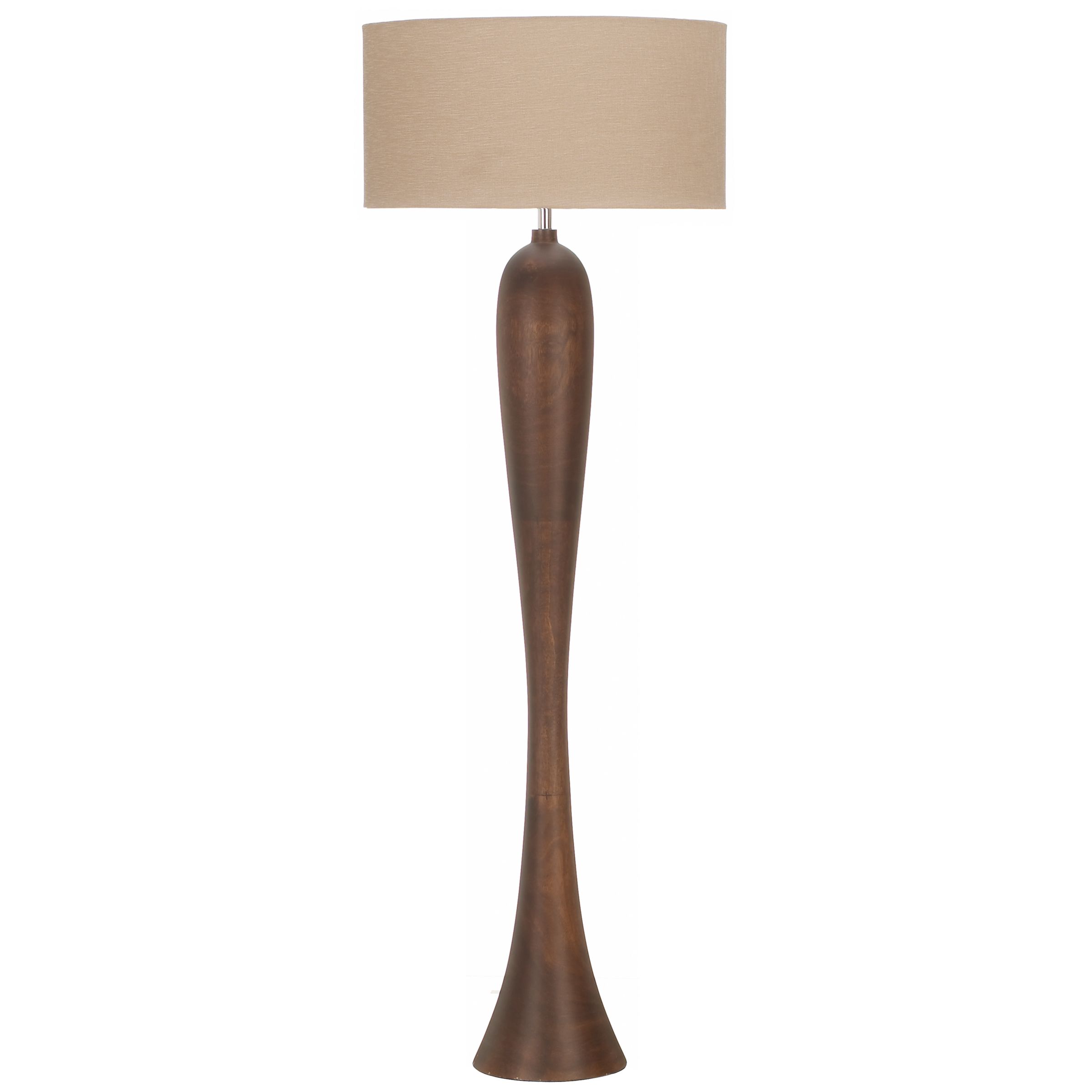 John Lewis Joanna Oak Floor Lamp at John Lewis