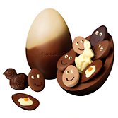 Hotel Chocolat 'You Crack Me Up' Extra Thick Easter Egg