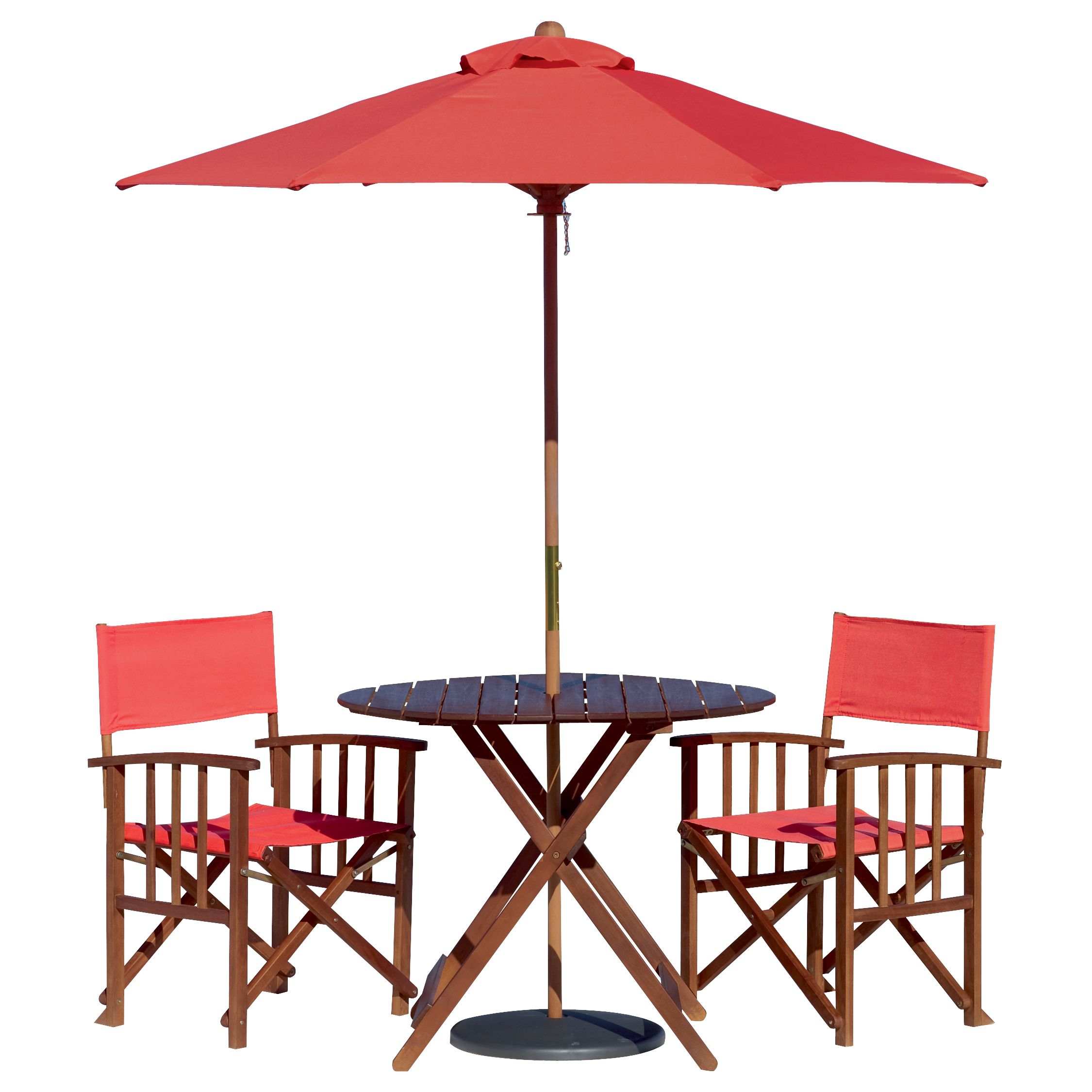 John Lewis Blaze Table, Chairs and Parasol Set