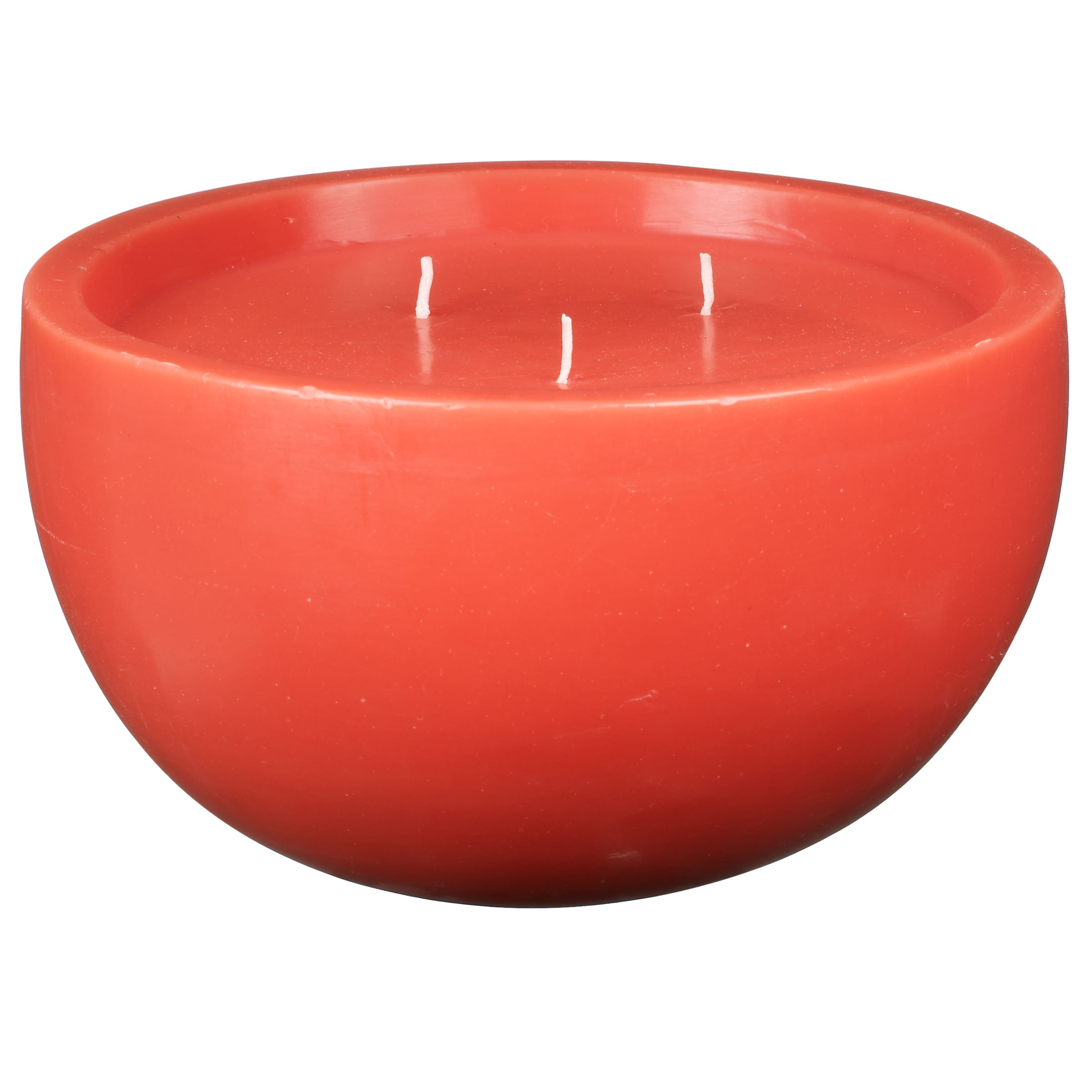 John Lewis 3 Wick Bowl Candle, Flame