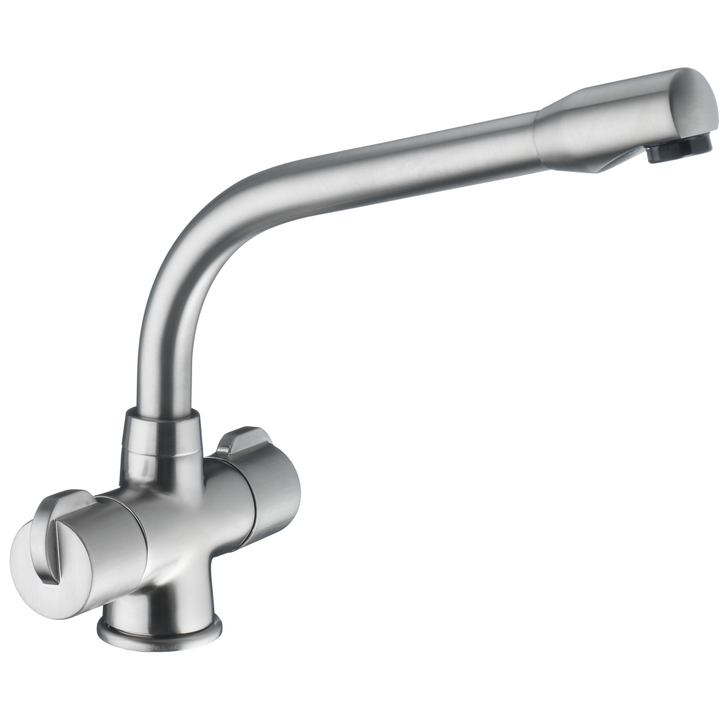John Lewis Tap Flow Brushed Steel
