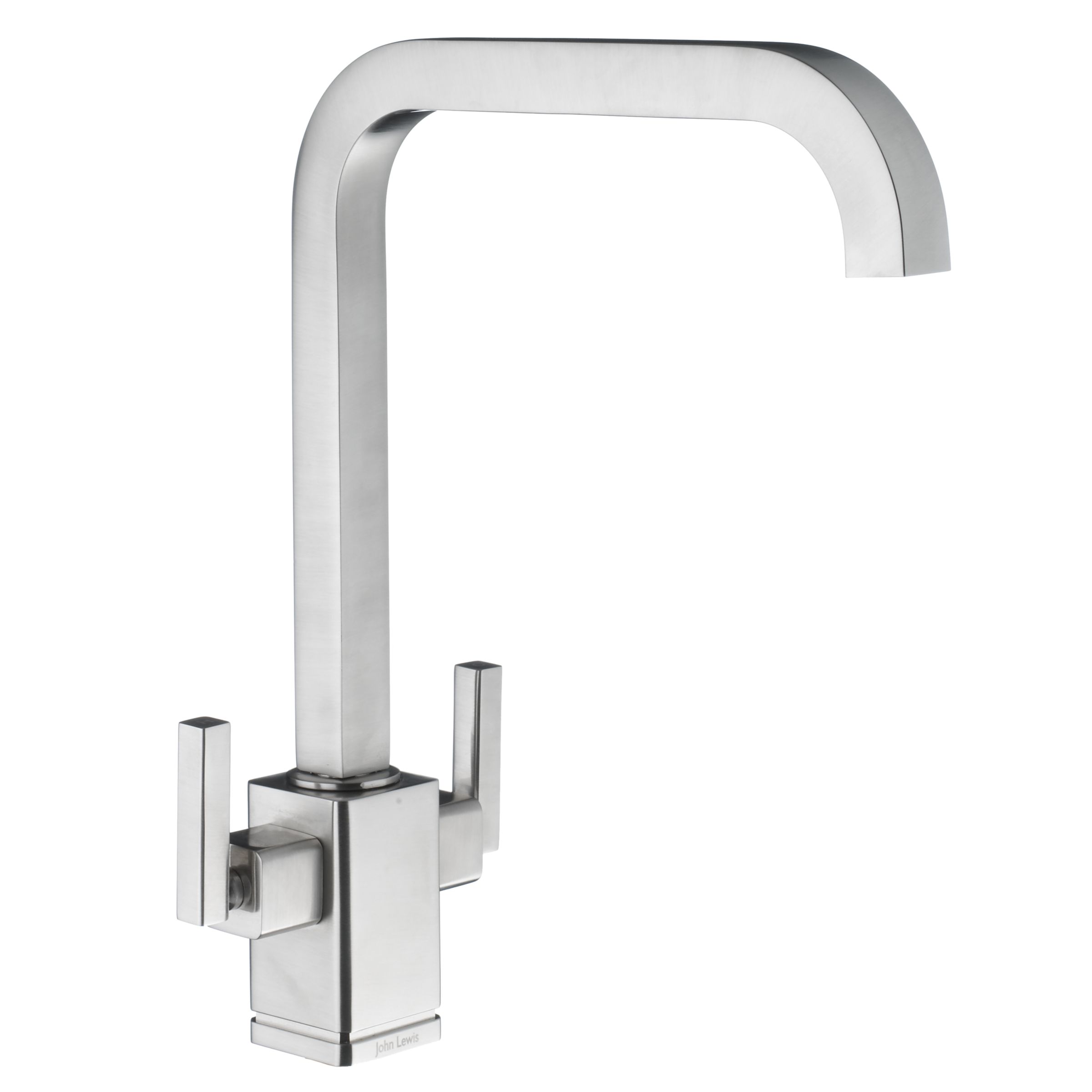 John Lewis Tap, Edge, Brushed Steel at John Lewis