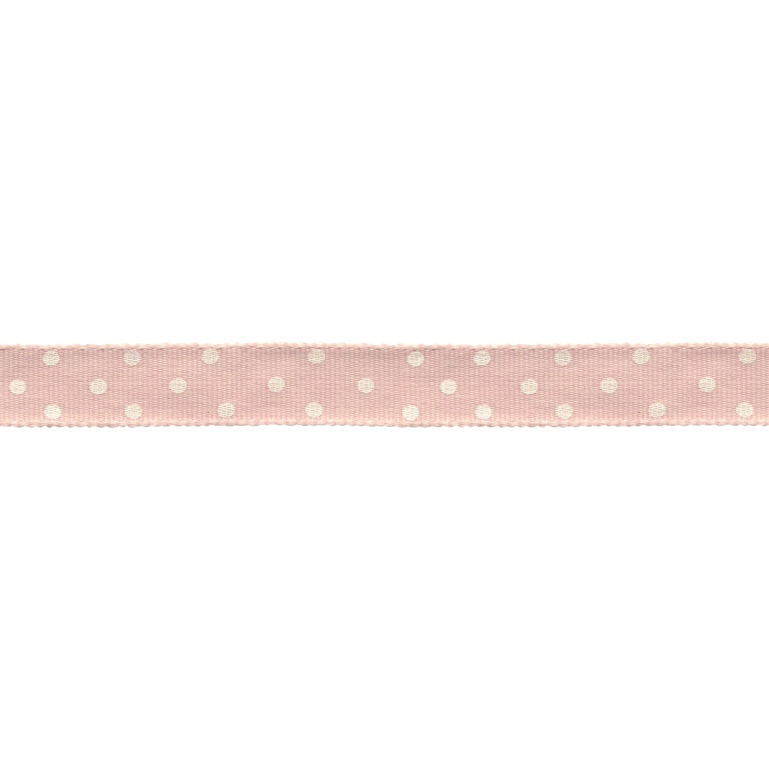 East of India 3m Ribbon Pink Small Dot 3066