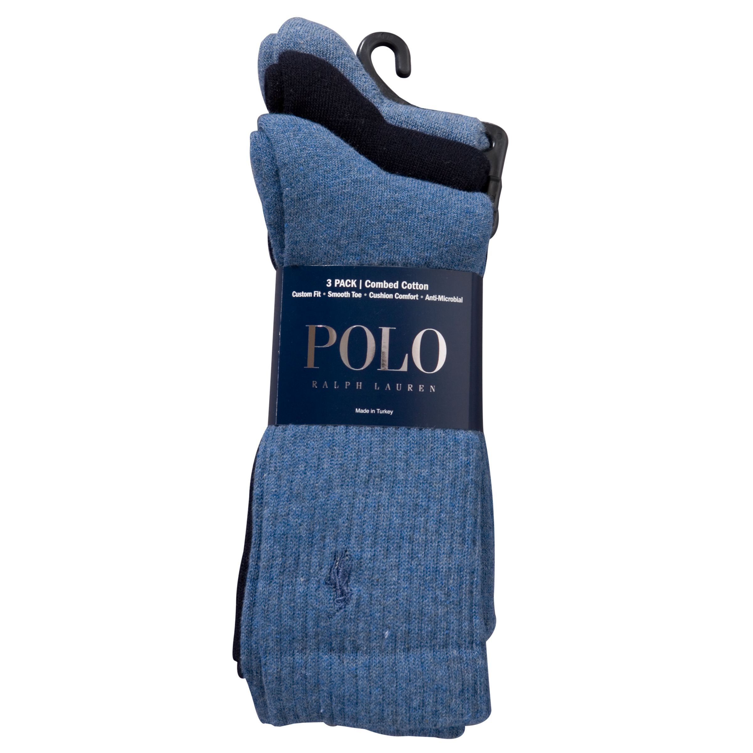 Polo Ralph Lauren Classic Crew Socks Pack of 3