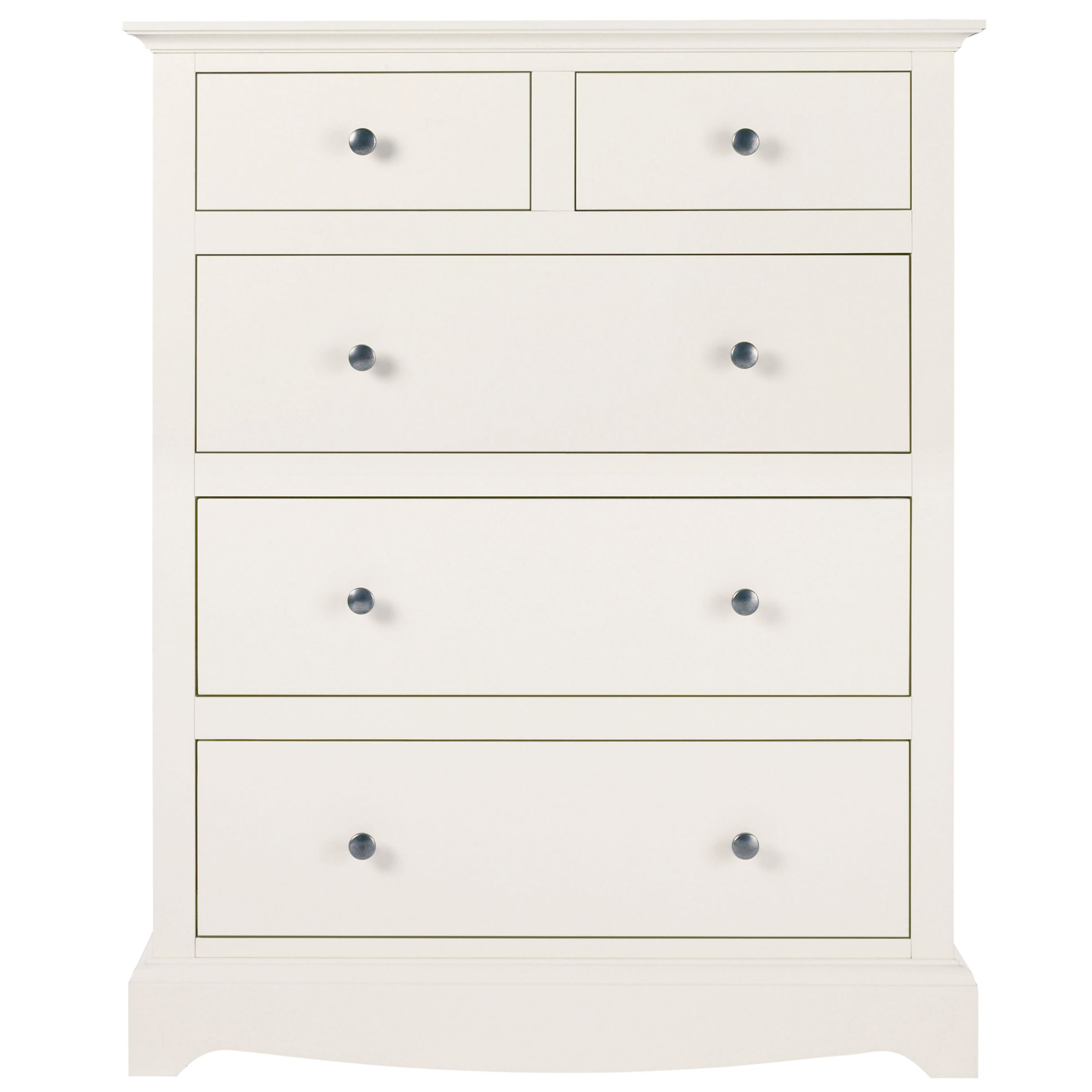 John Lewis Darcy 3 2 Drawer Chest, Ivory