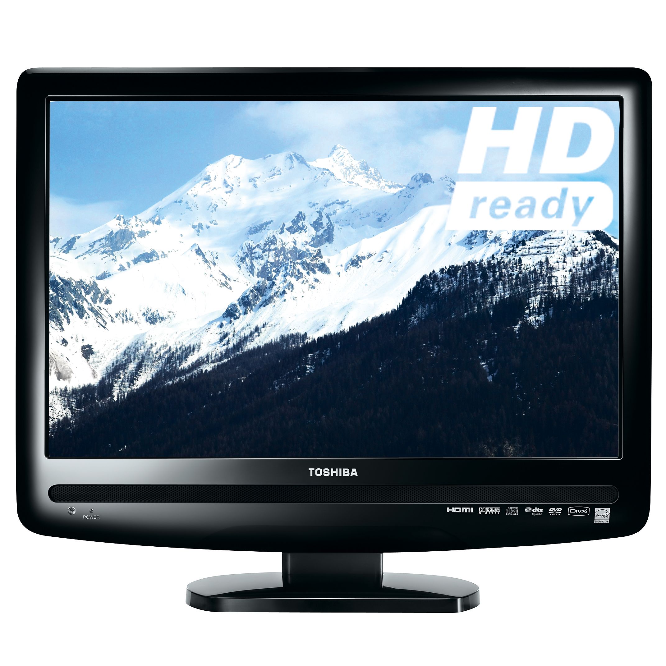 Toshiba 22DV555DB LCD HD Ready Digital Television/DVD Combi, 22 Inch TV