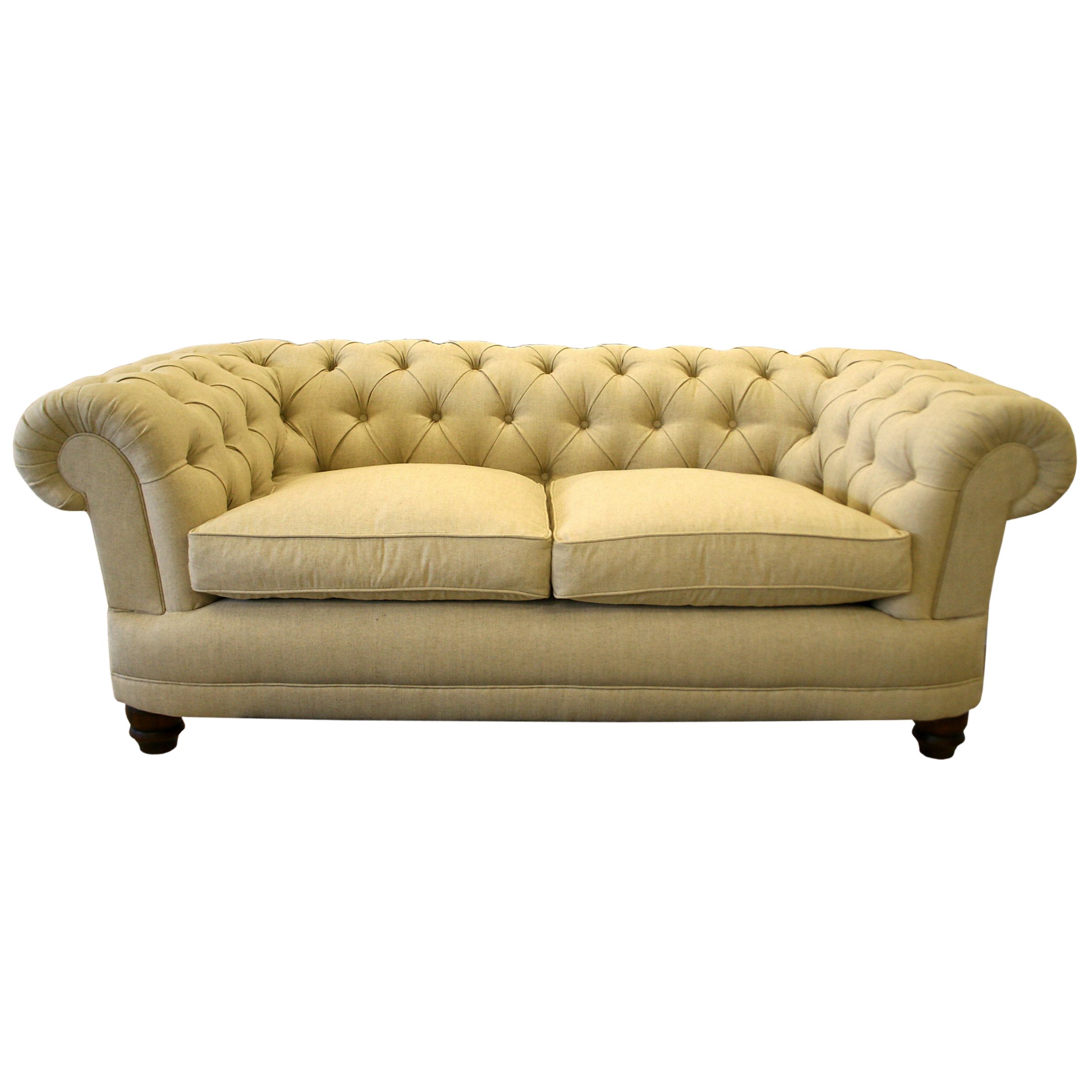 John Lewis Chatsworth Medium Sofa, Natural, width 193cm