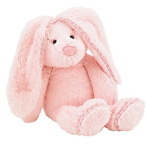 John Lewis Gingham Piper Rabbit, Pink
