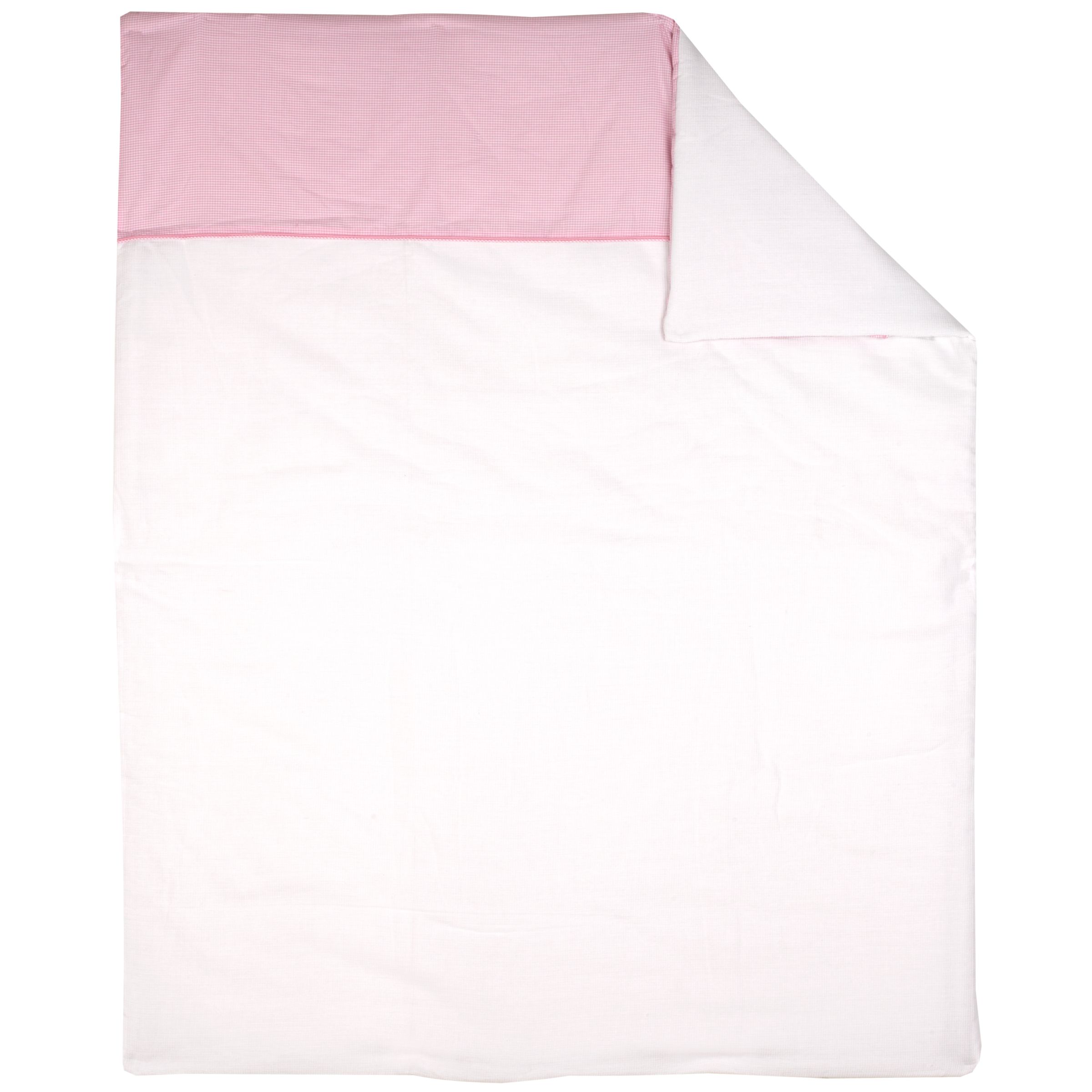 John Lewis Gingham Quilt, Pink